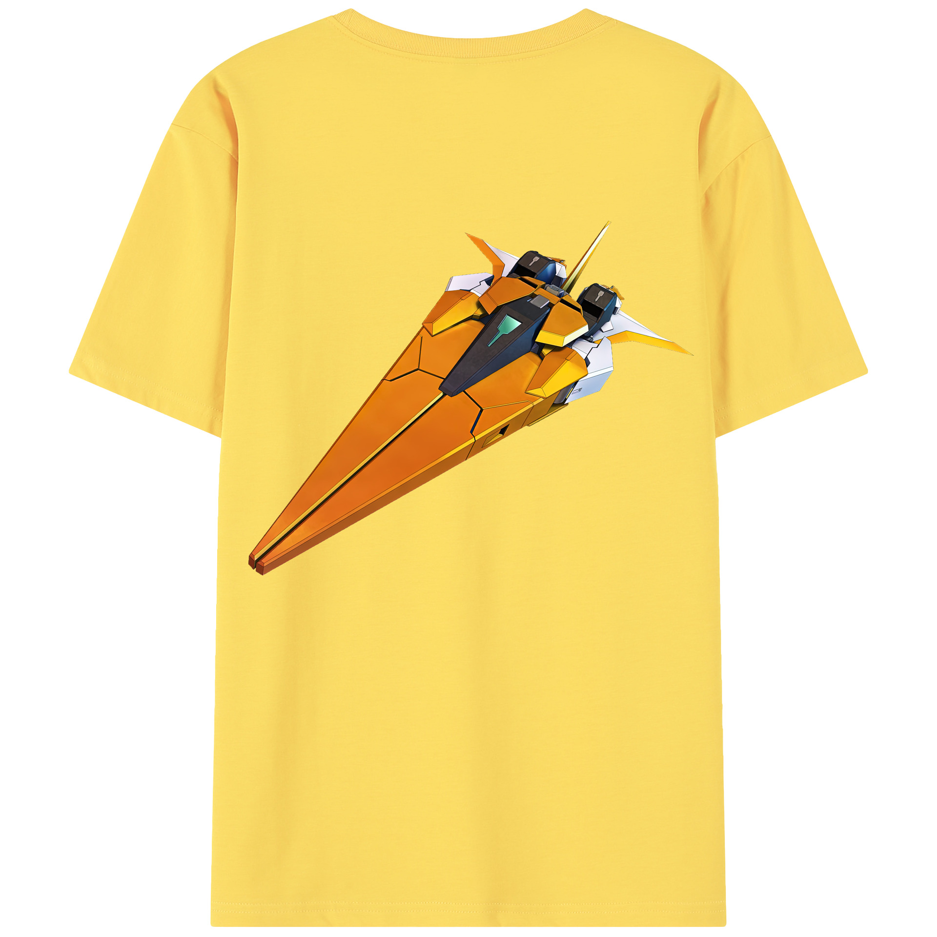（画像用） 機動戦士ガンダム Mobile Suit Gundam 綿100％半袖Tシャツ（背面プリント）