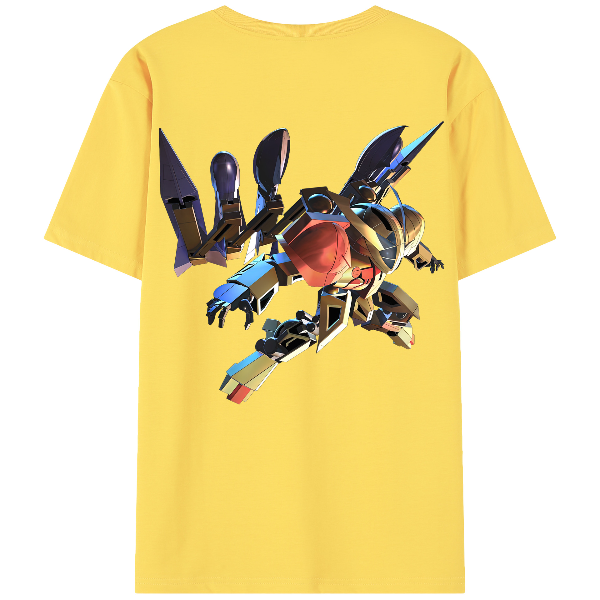 （画像用） 機動戦士ガンダム Mobile Suit Gundam 綿100％半袖Tシャツ（背面プリント）