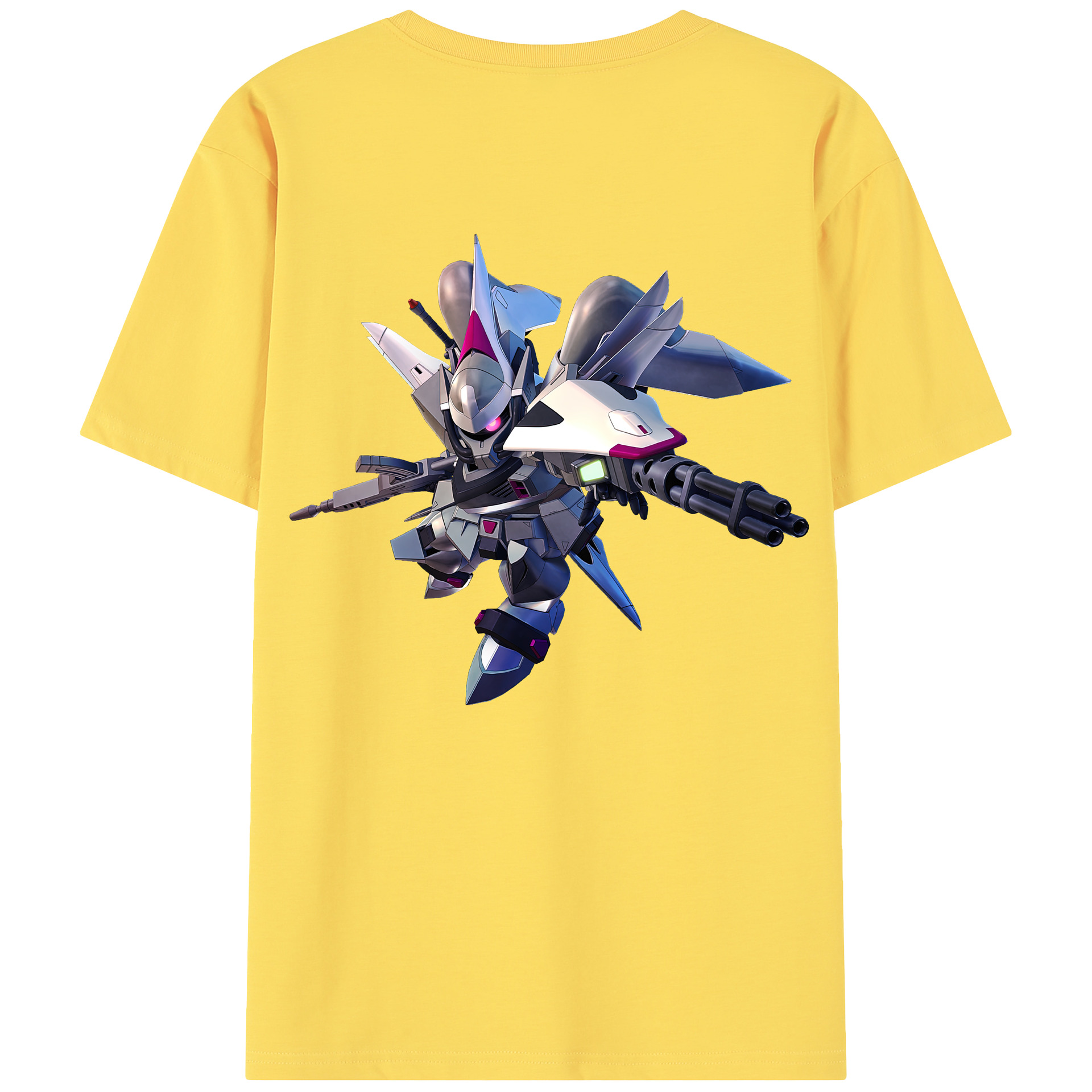 （画像用） 機動戦士ガンダム Mobile Suit Gundam 綿100％半袖Tシャツ（背面プリント）