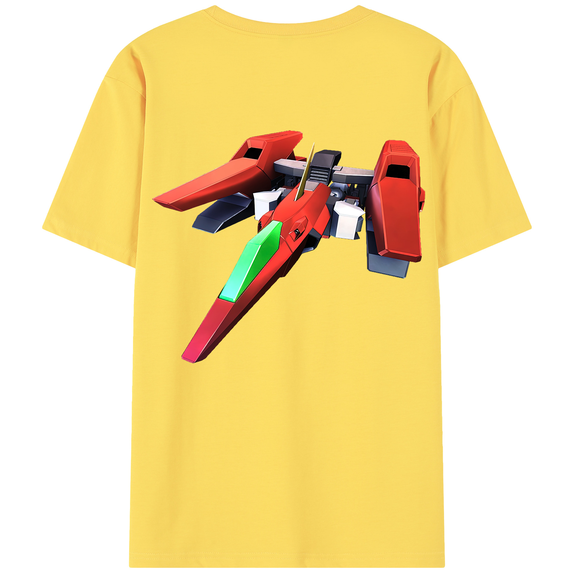 （画像用） 機動戦士ガンダム Mobile Suit Gundam 綿100％半袖Tシャツ（背面プリント）