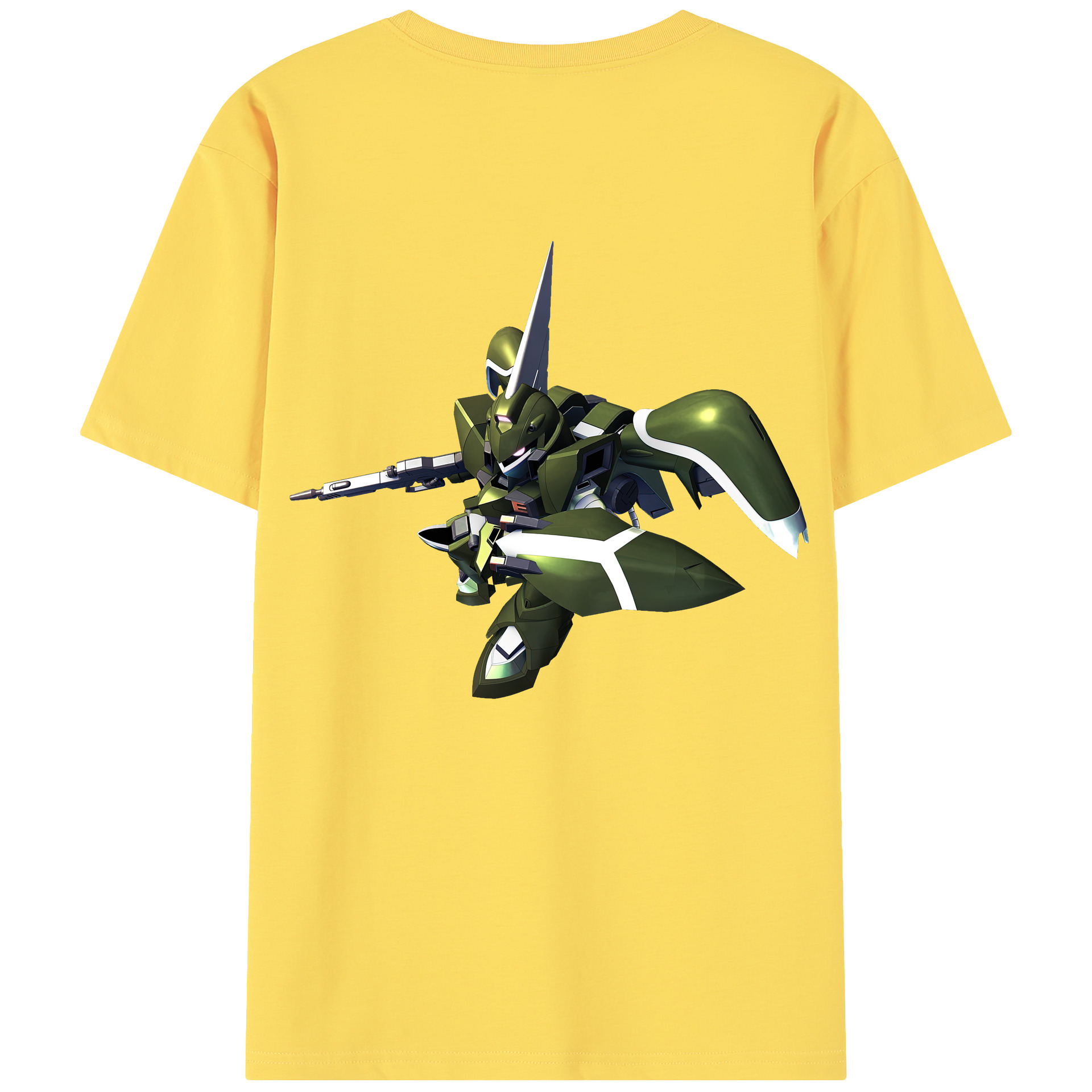 （画像用） 機動戦士ガンダム Mobile Suit Gundam 綿100％半袖Tシャツ（背面プリント）