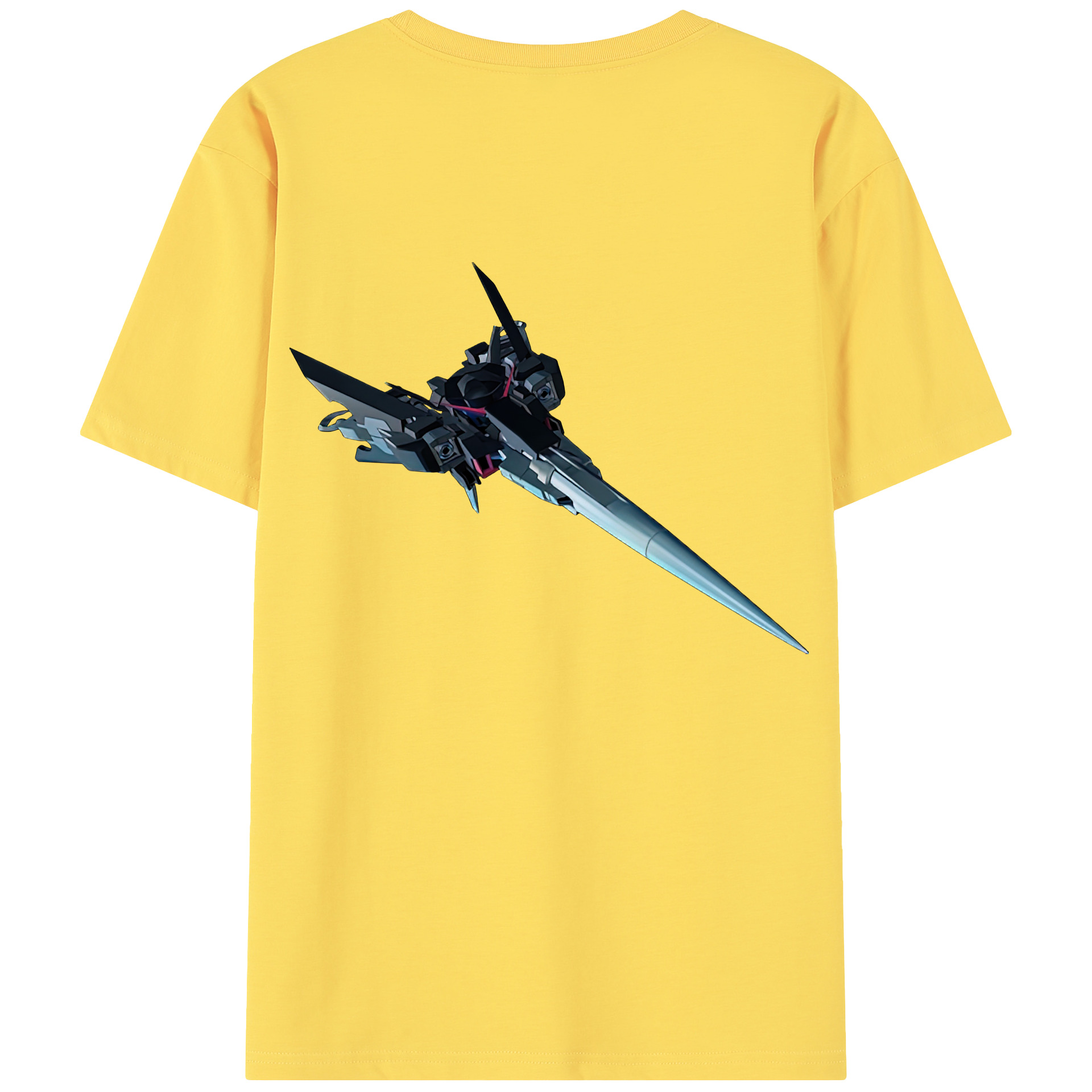 （画像用） 機動戦士ガンダム Mobile Suit Gundam 綿100％半袖Tシャツ（背面プリント）