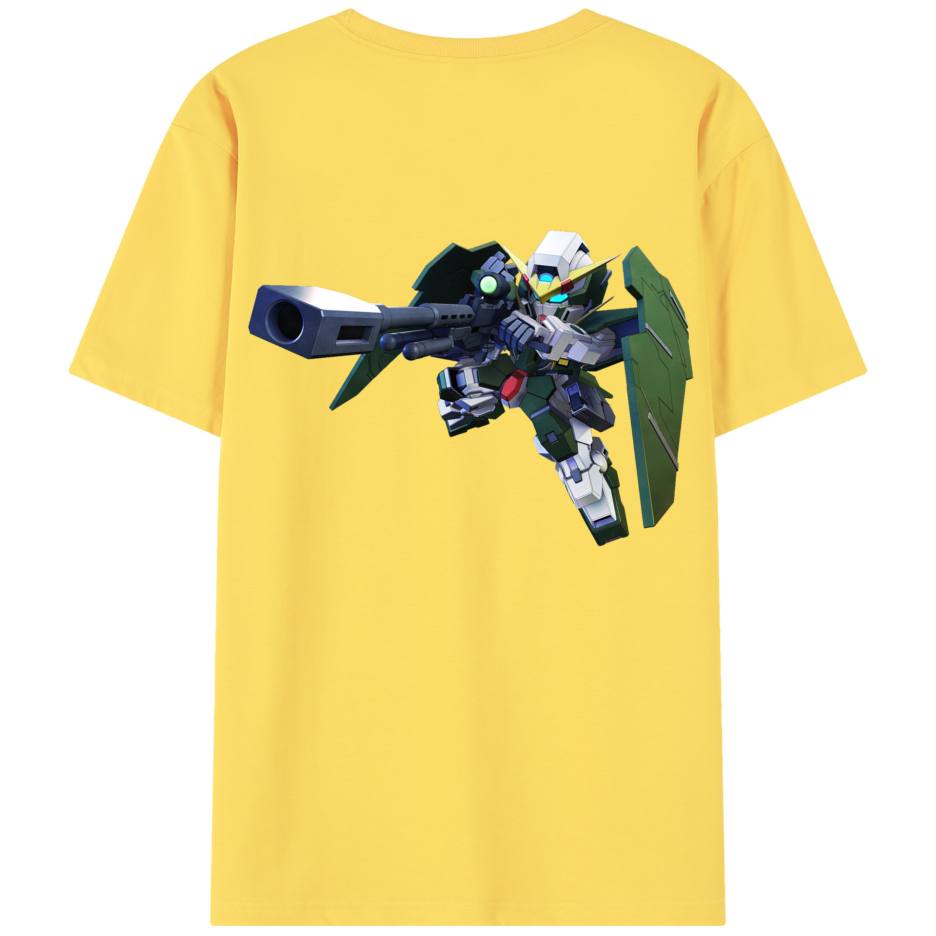（画像用） 機動戦士ガンダム Mobile Suit Gundam 綿100％半袖Tシャツ（背面プリント）