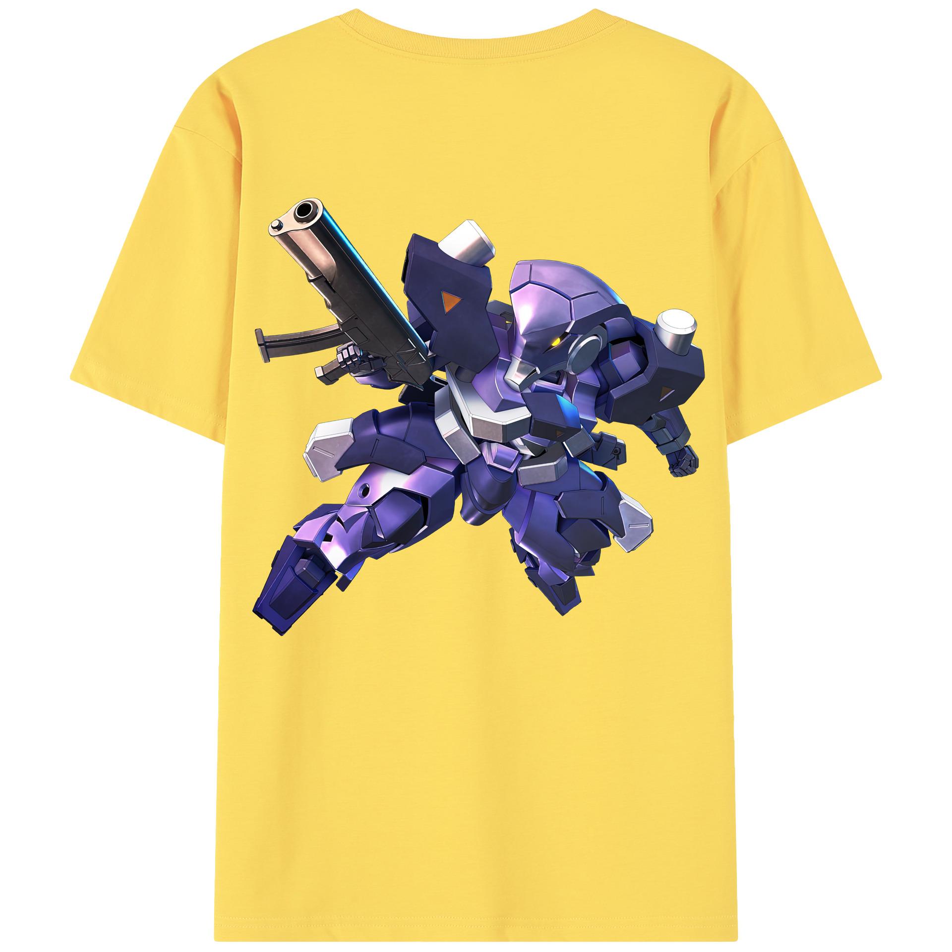 （画像用） 機動戦士ガンダム Mobile Suit Gundam 綿100％半袖Tシャツ（背面プリント）
