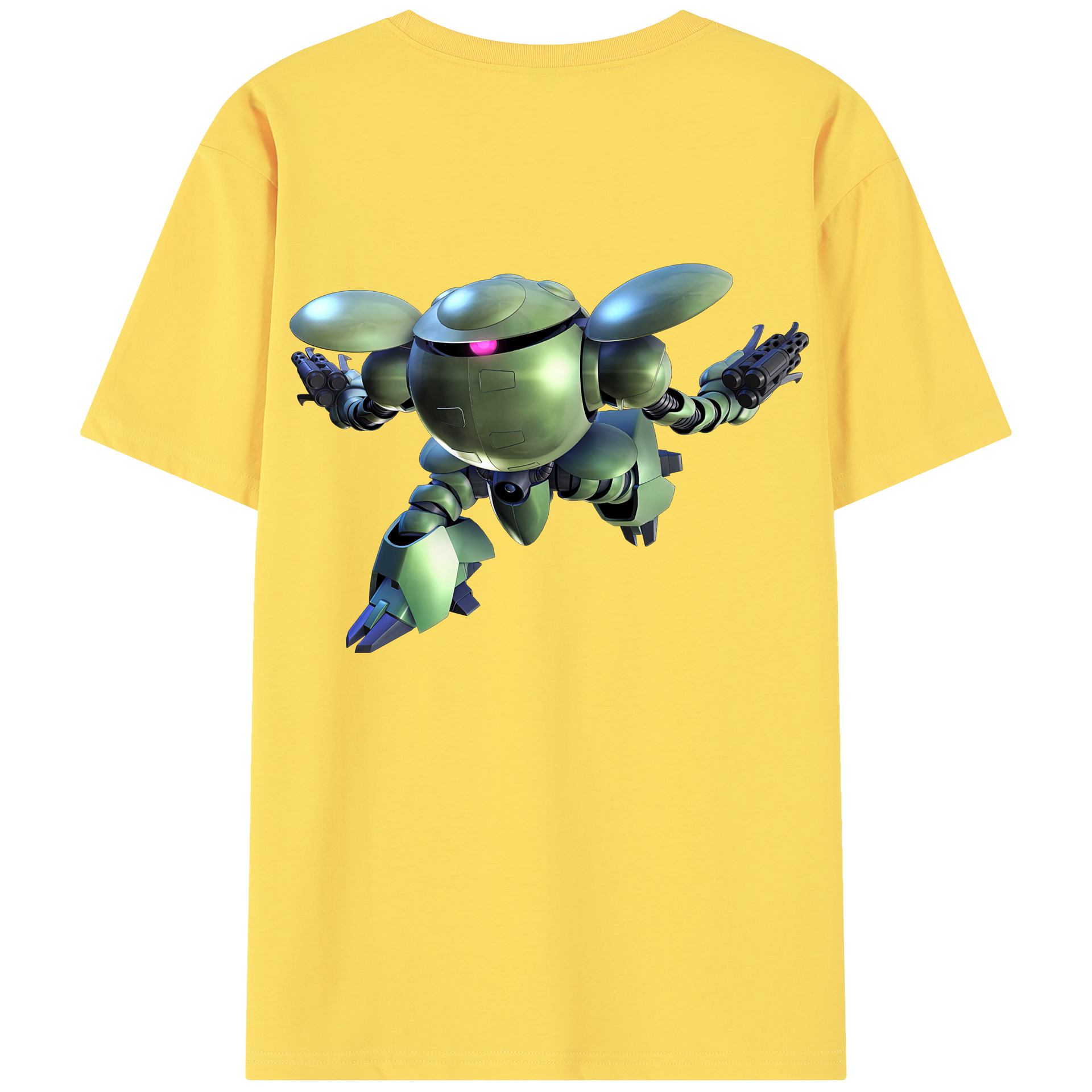（画像用） 機動戦士ガンダム Mobile Suit Gundam 綿100％半袖Tシャツ（背面プリント）