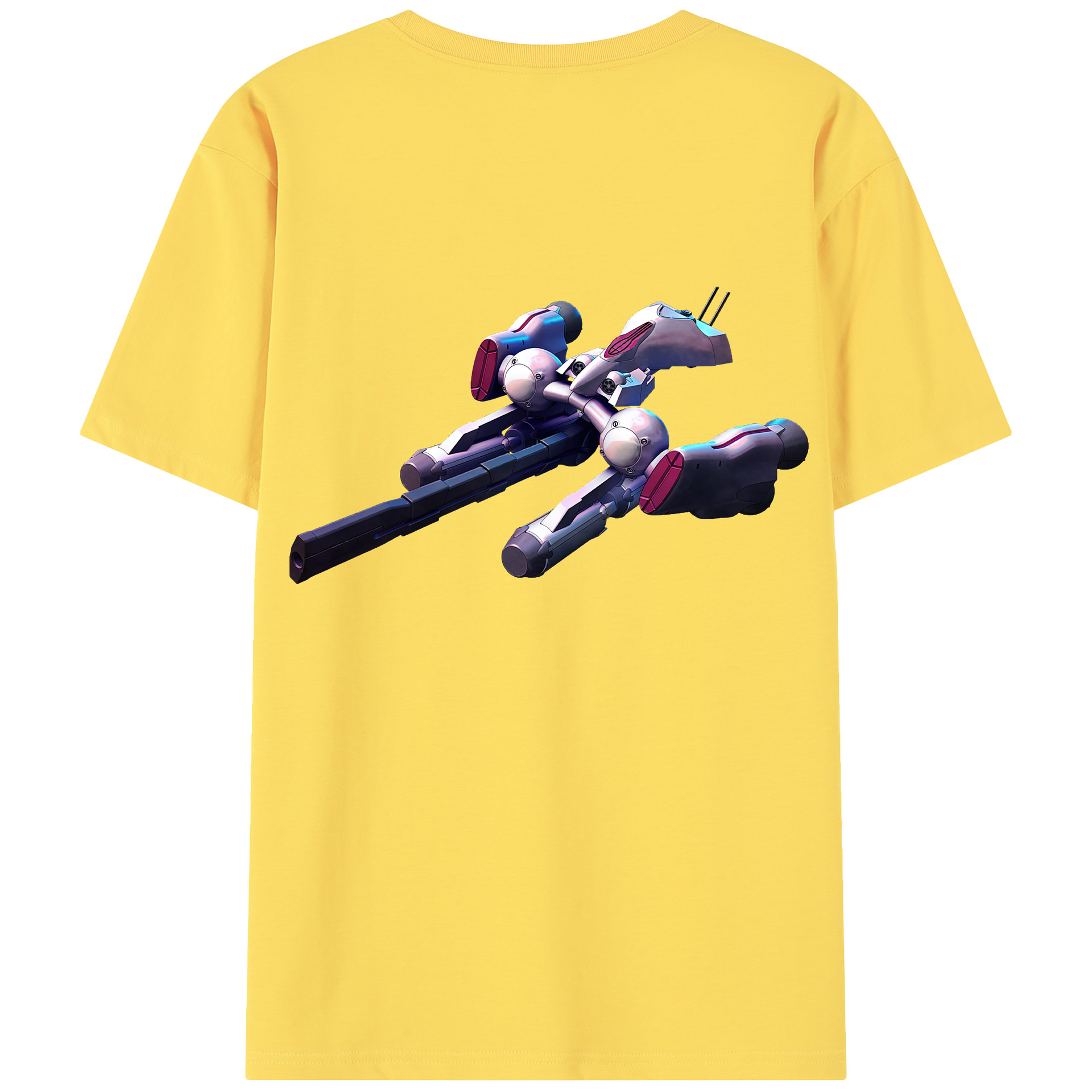 （画像用） 機動戦士ガンダム Mobile Suit Gundam 綿100％半袖Tシャツ（背面プリント）