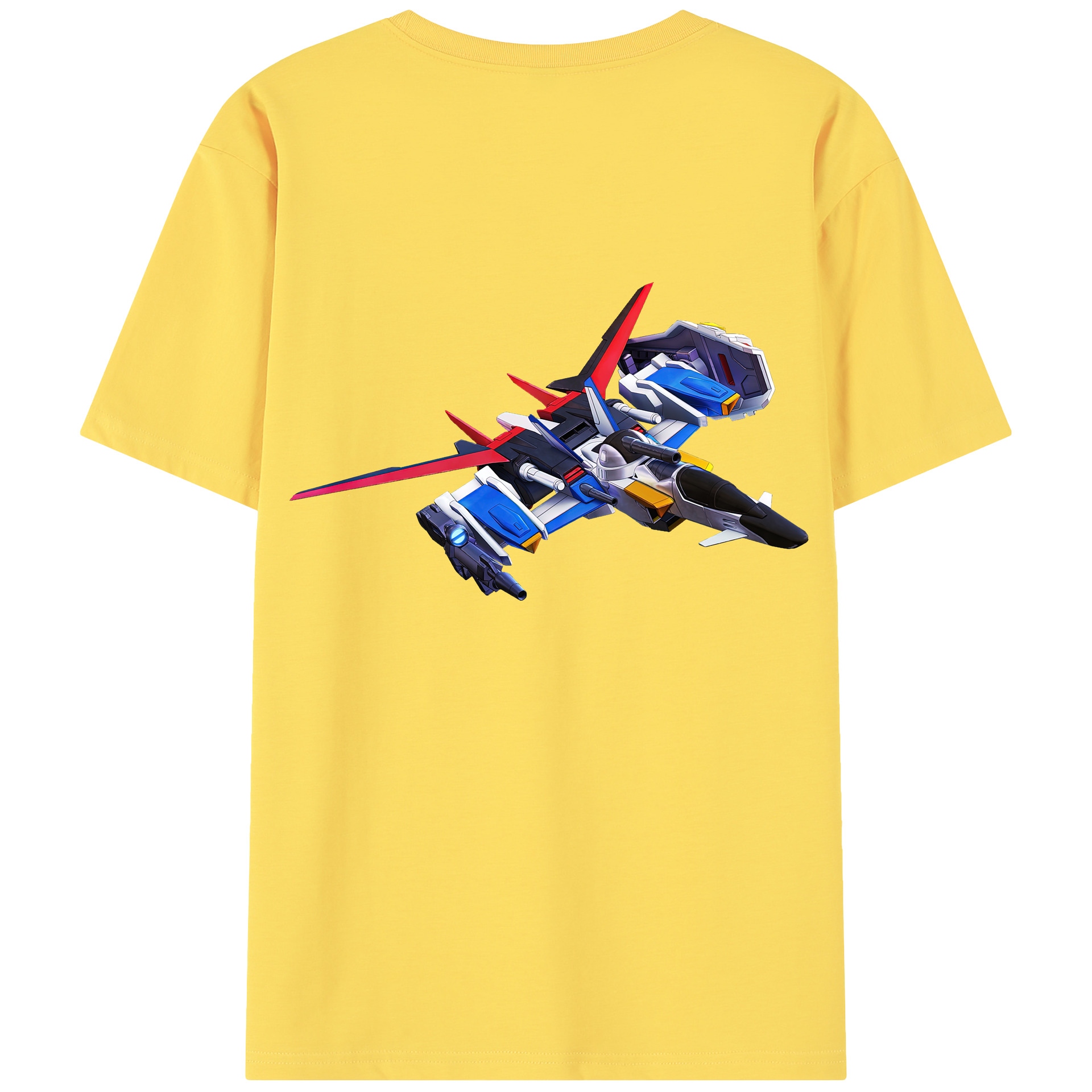 （画像用） 機動戦士ガンダム Mobile Suit Gundam 綿100％半袖Tシャツ（背面プリント）