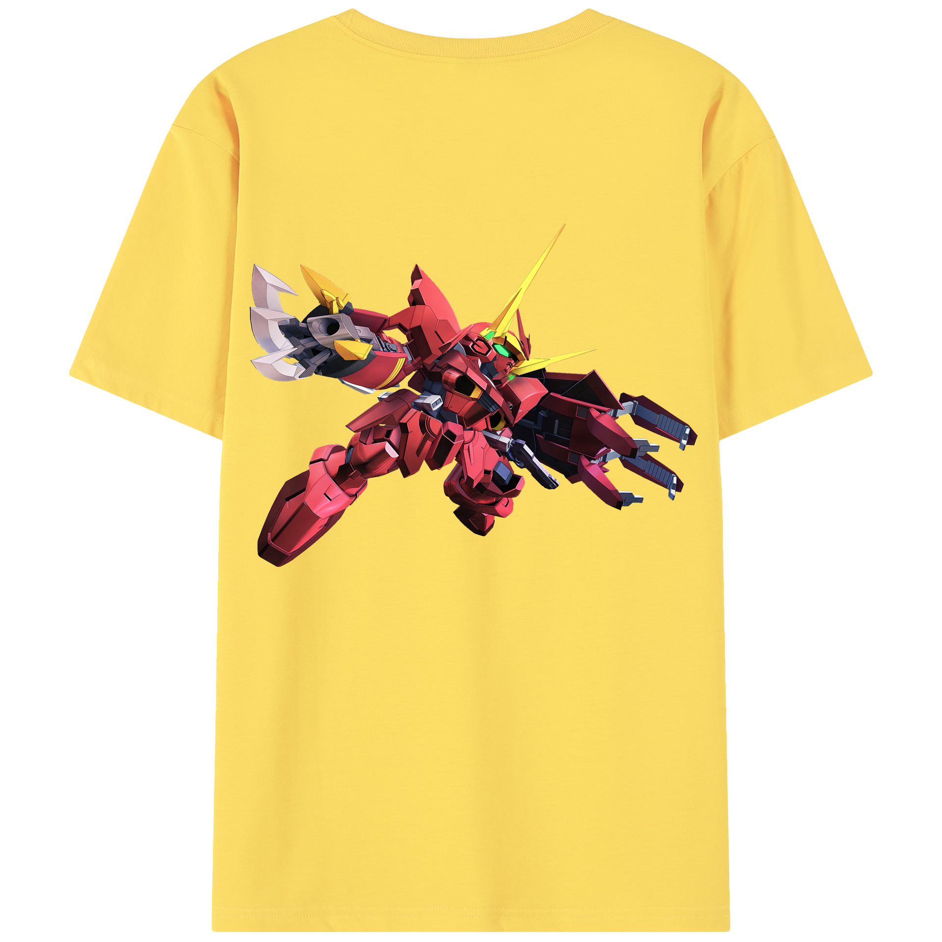 （画像用） 機動戦士ガンダム Mobile Suit Gundam 綿100％半袖Tシャツ（背面プリント）