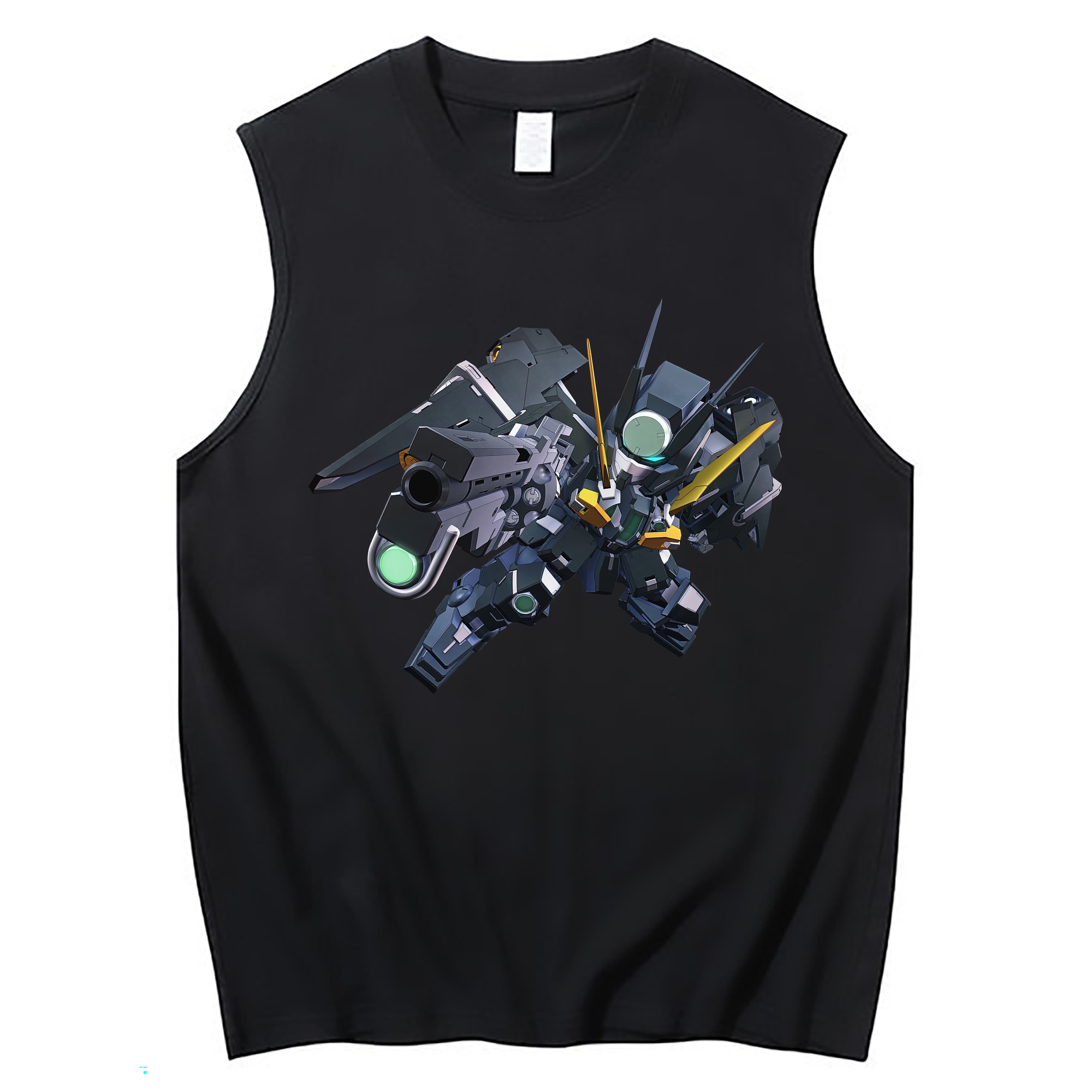 （画像用） 機動戦士ガンダム Mobile Suit Gundam コットン100％タンクトップ（フロントプリント）