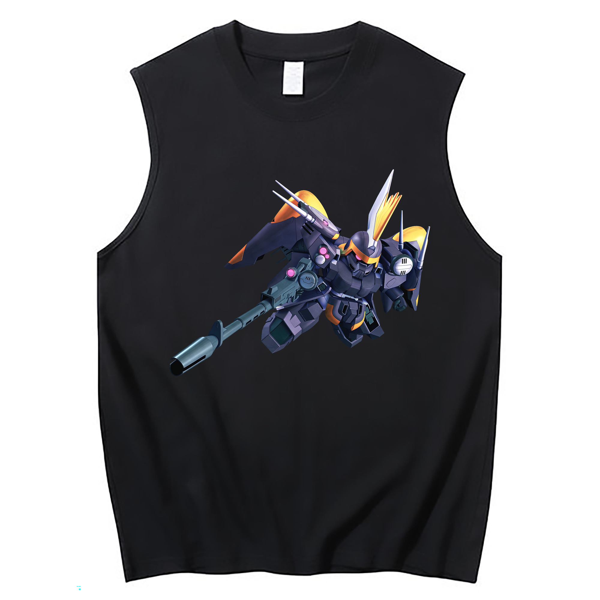 （画像用） 機動戦士ガンダム Mobile Suit Gundam コットン100％タンクトップ（フロントプリント）