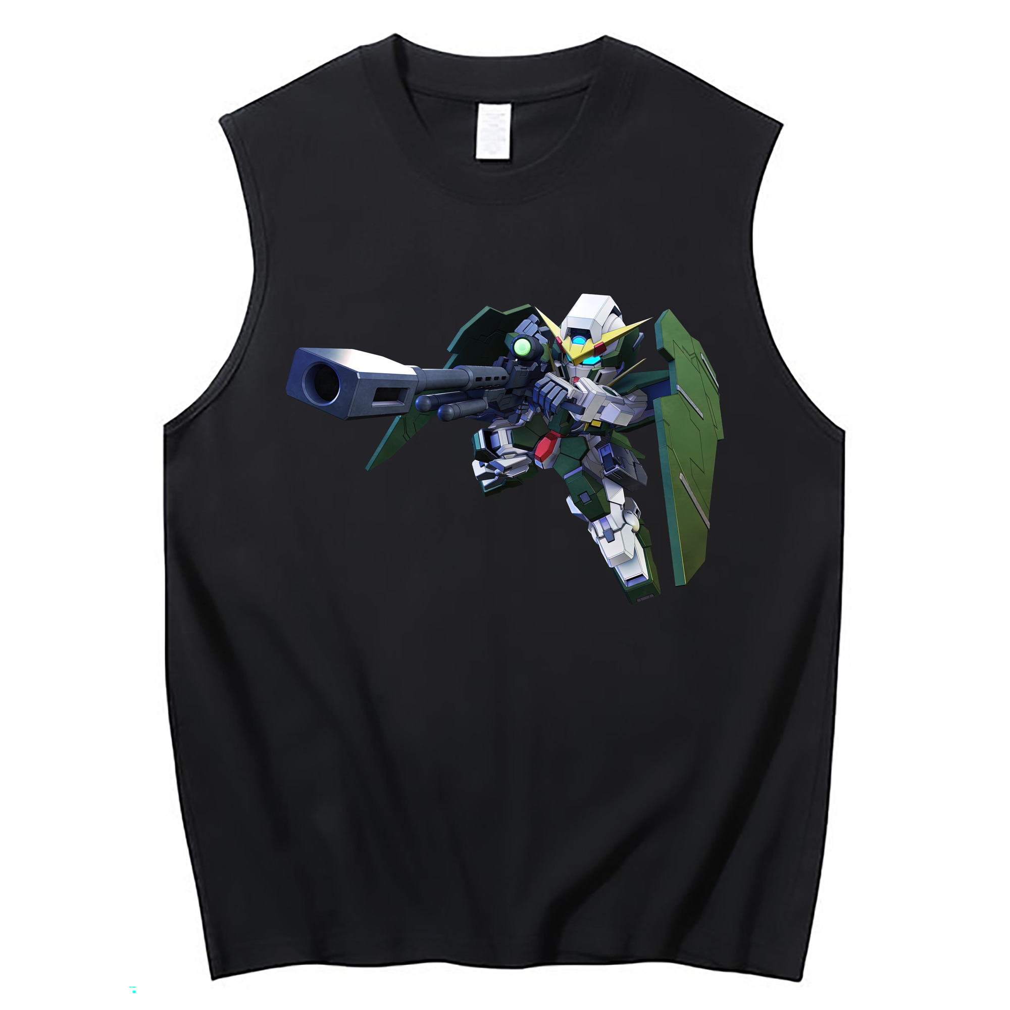 （画像用） 機動戦士ガンダム Mobile Suit Gundam コットン100％タンクトップ（フロントプリント）
