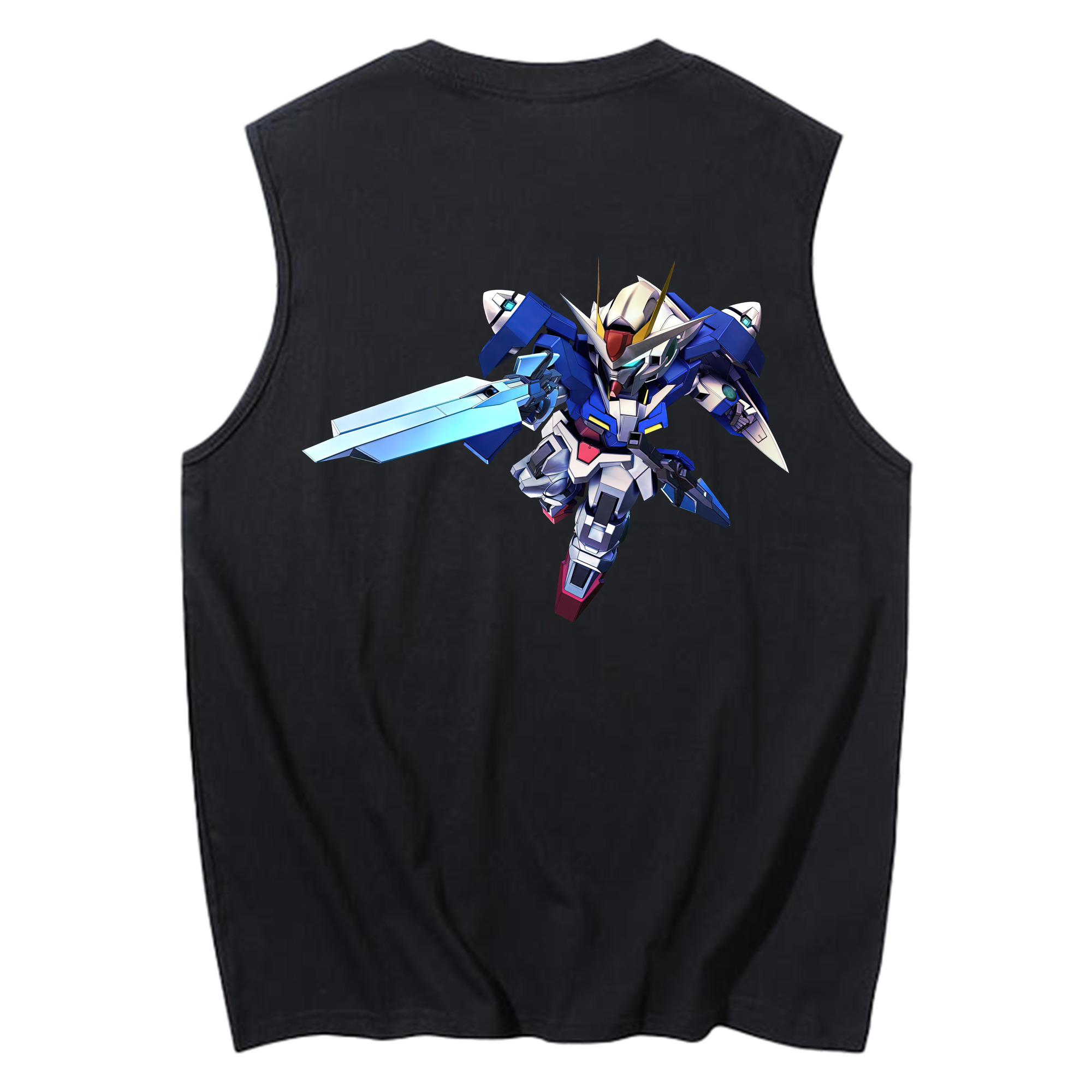 （画像用） 機動戦士ガンダム Mobile Suit Gundam コットン100％タンクトップ（背面プリント）