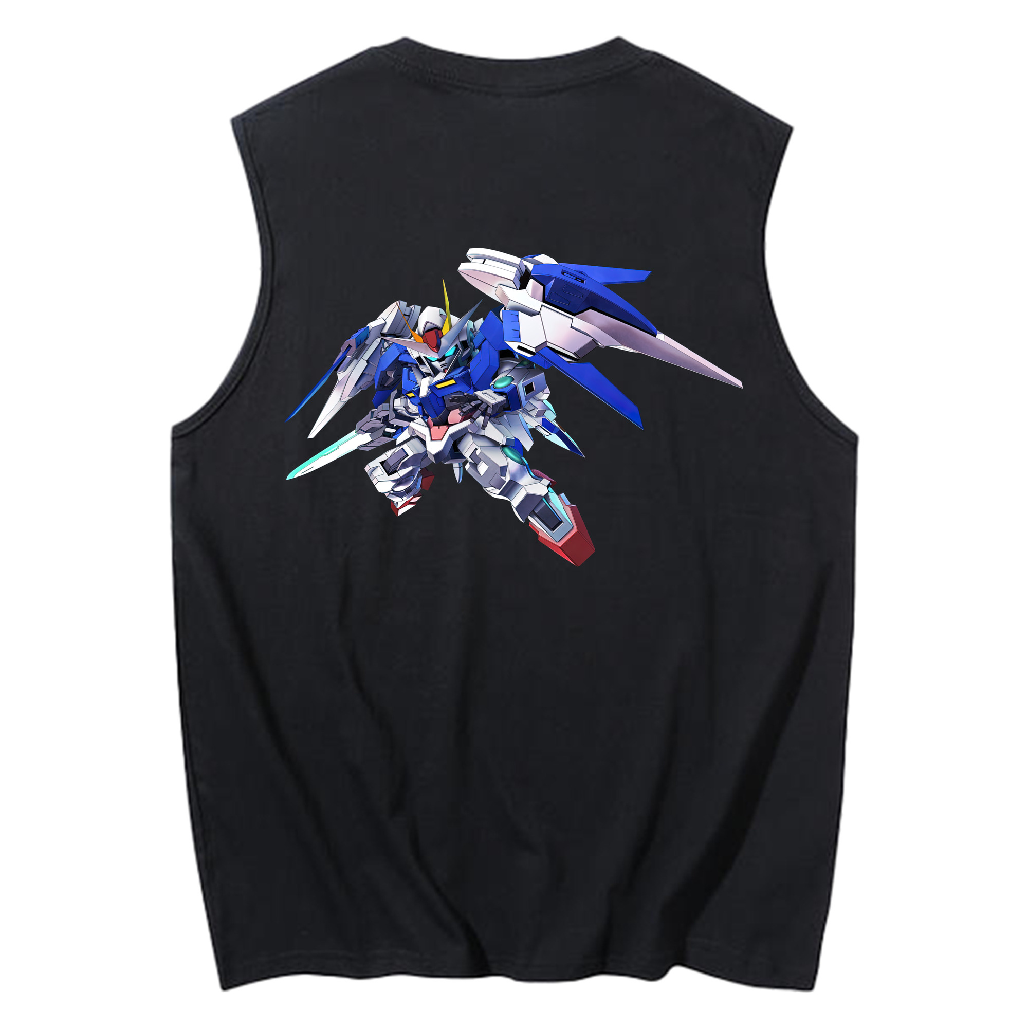 （画像用） 機動戦士ガンダム Mobile Suit Gundam コットン100％タンクトップ（背面プリント）