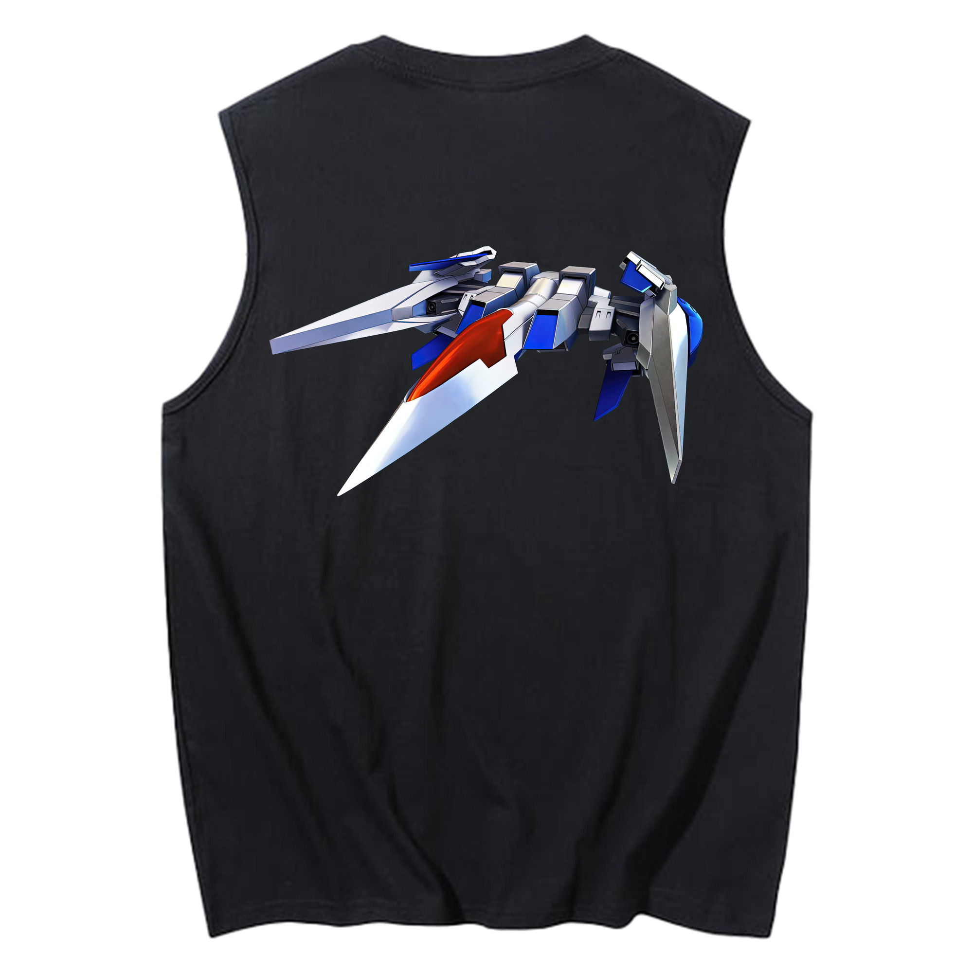 （画像用） 機動戦士ガンダム Mobile Suit Gundam コットン100％タンクトップ（背面プリント）
