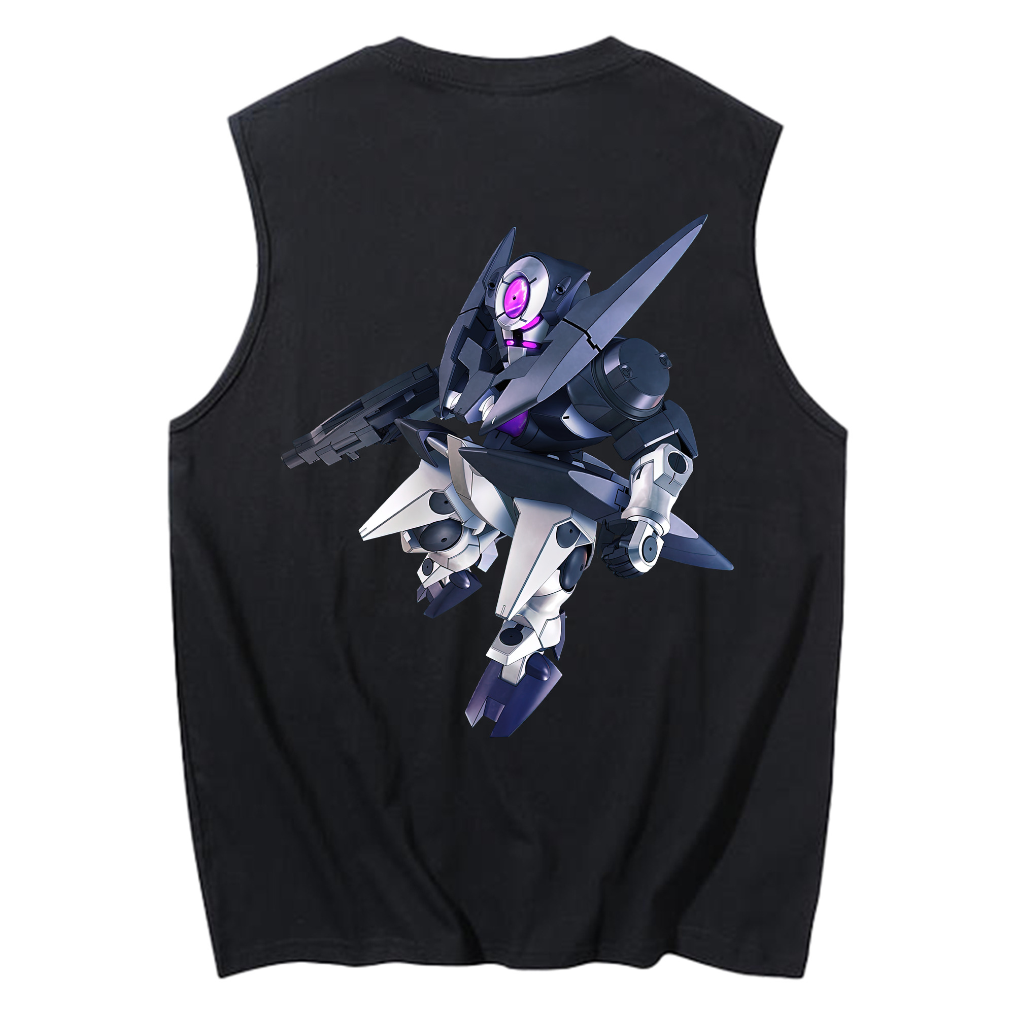（画像用） 機動戦士ガンダム Mobile Suit Gundam コットン100％タンクトップ（背面プリント）