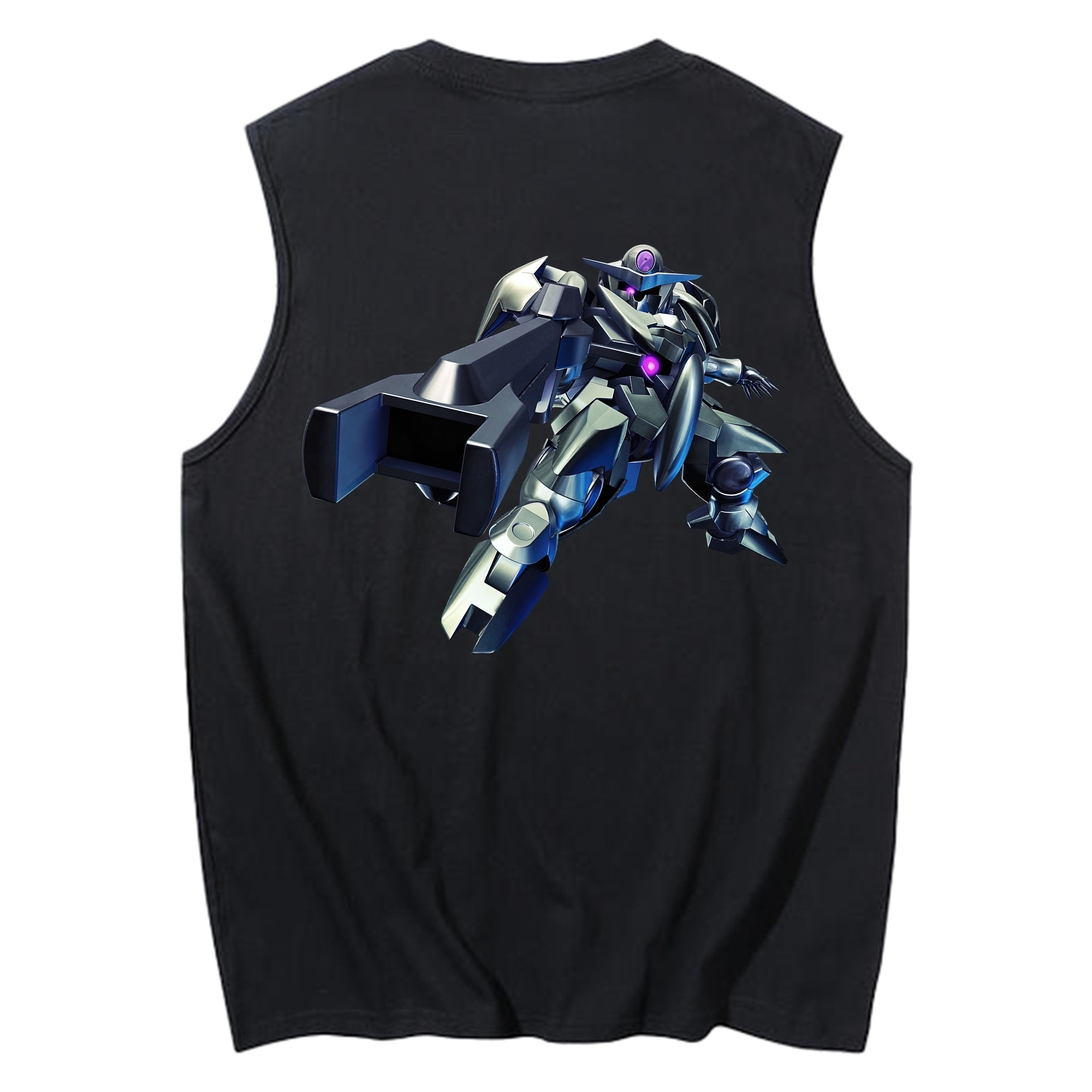 （画像用） 機動戦士ガンダム Mobile Suit Gundam コットン100％タンクトップ（背面プリント）