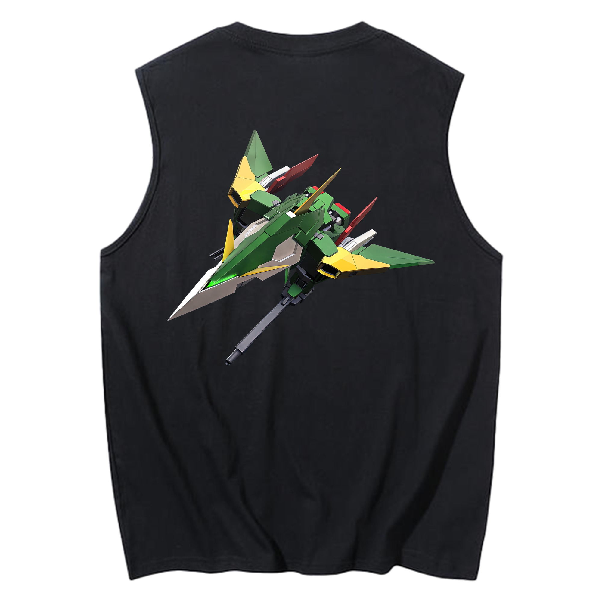 （画像用） 機動戦士ガンダム Mobile Suit Gundam コットン100％タンクトップ（背面プリント）