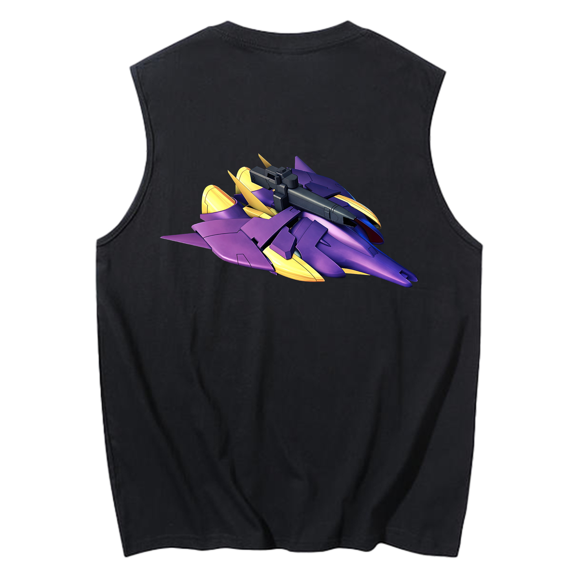 （画像用） 機動戦士ガンダム Mobile Suit Gundam コットン100％タンクトップ（背面プリント）