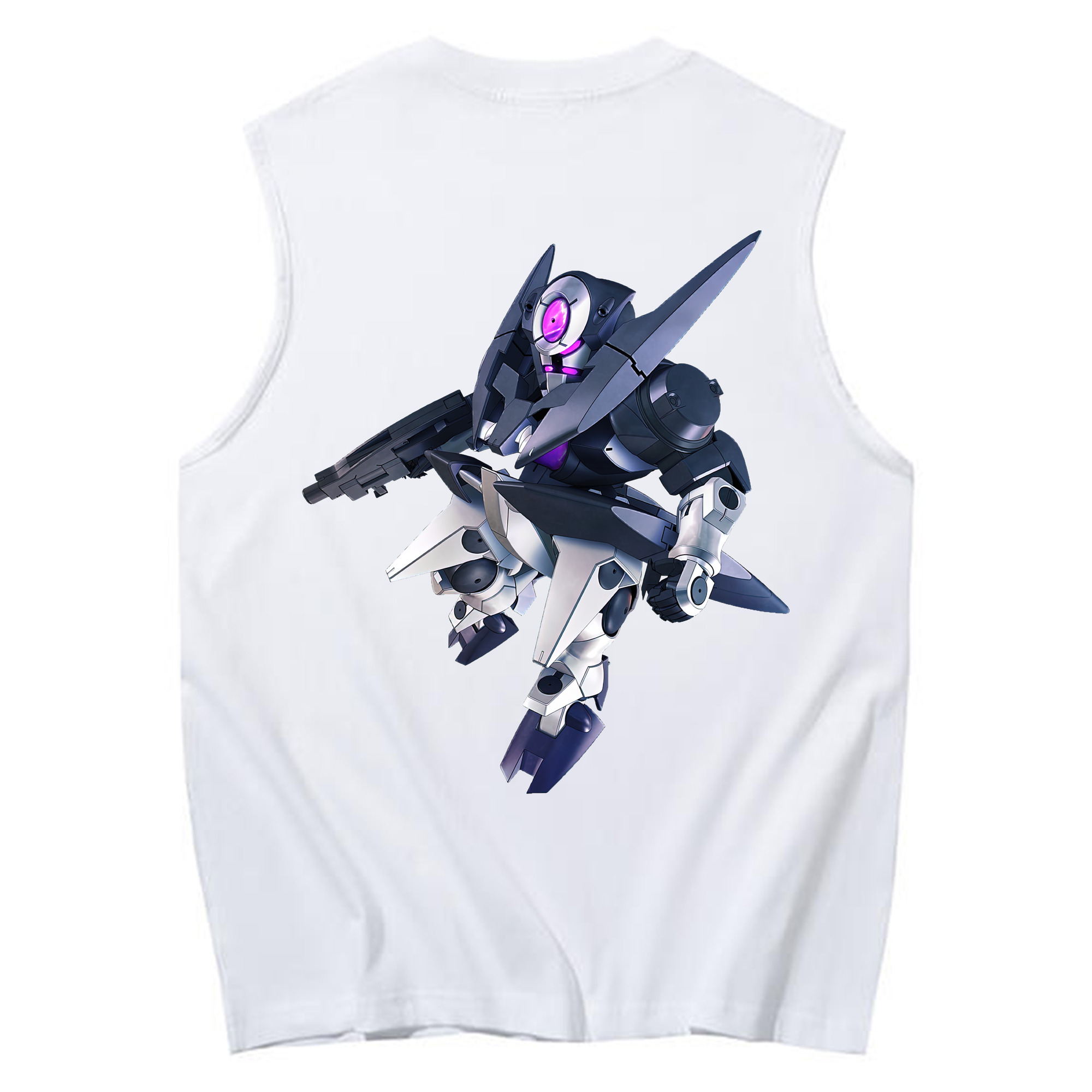 （画像用） 機動戦士ガンダム Mobile Suit Gundam コットン100％タンクトップ（背面プリント）