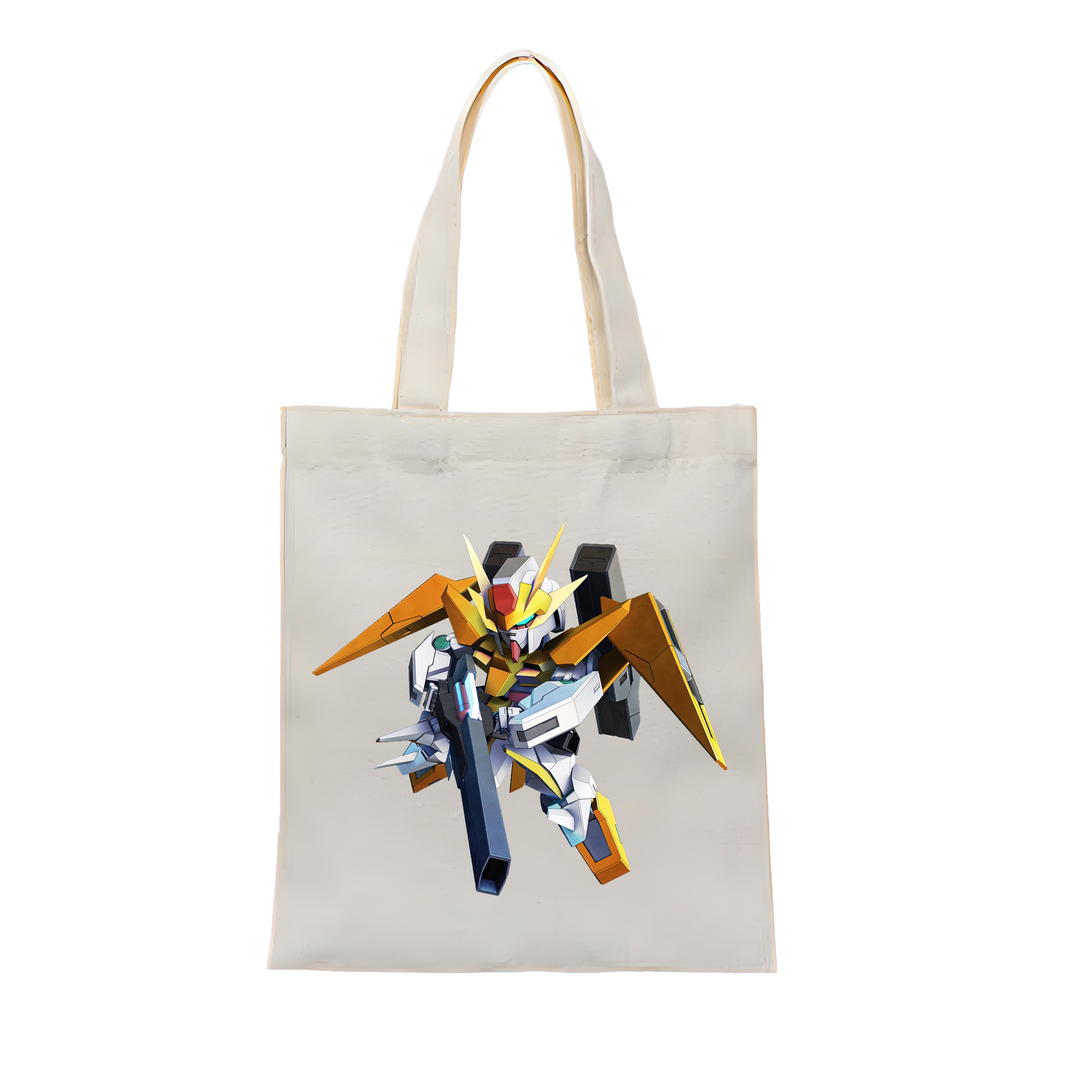 （画像用） 機動戦士ガンダム Mobile Suit Gundam 縦型キャンバス生地手提げバッグ　トートバッグ