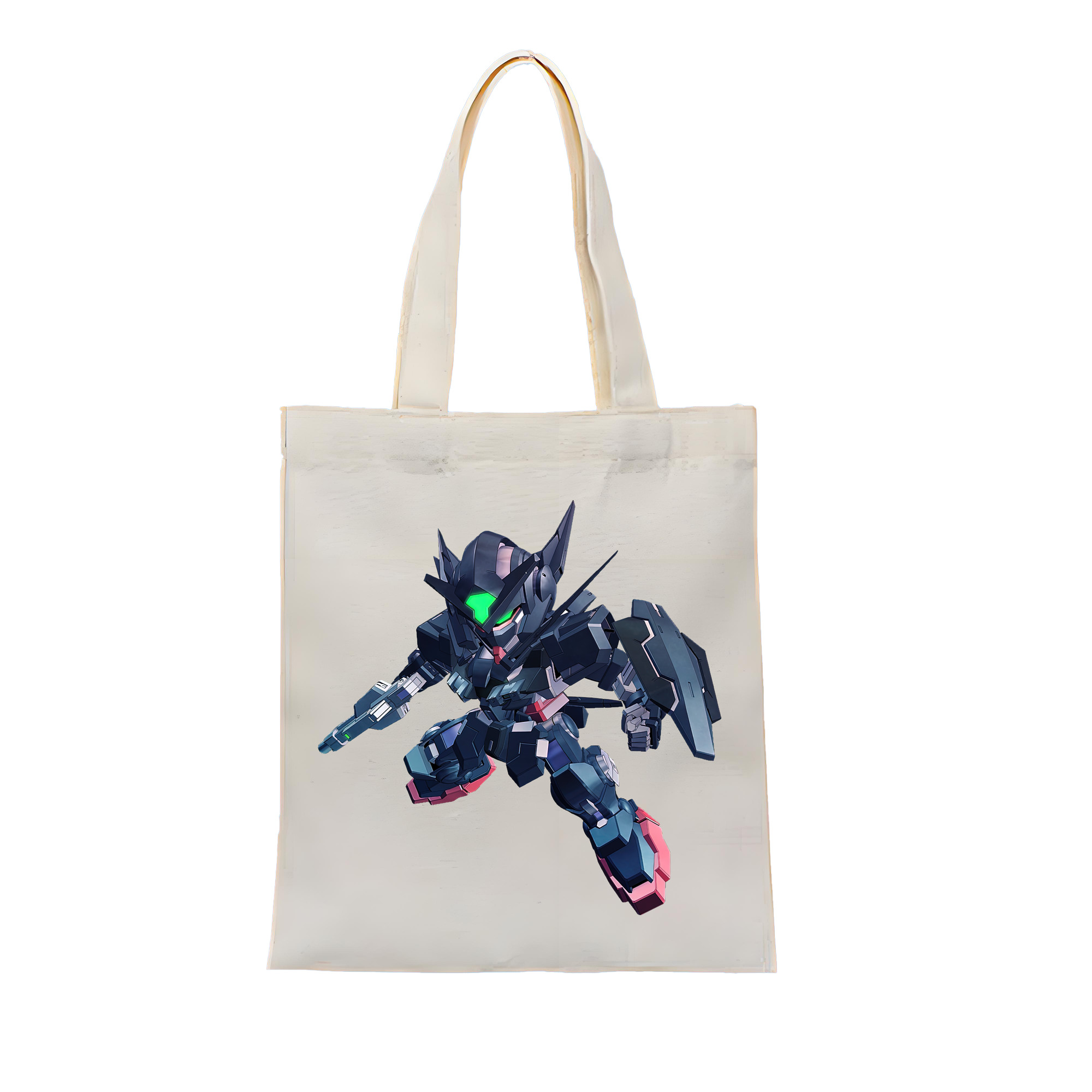 （画像用） 機動戦士ガンダム Mobile Suit Gundam 縦型キャンバス生地手提げバッグ　トートバッグ