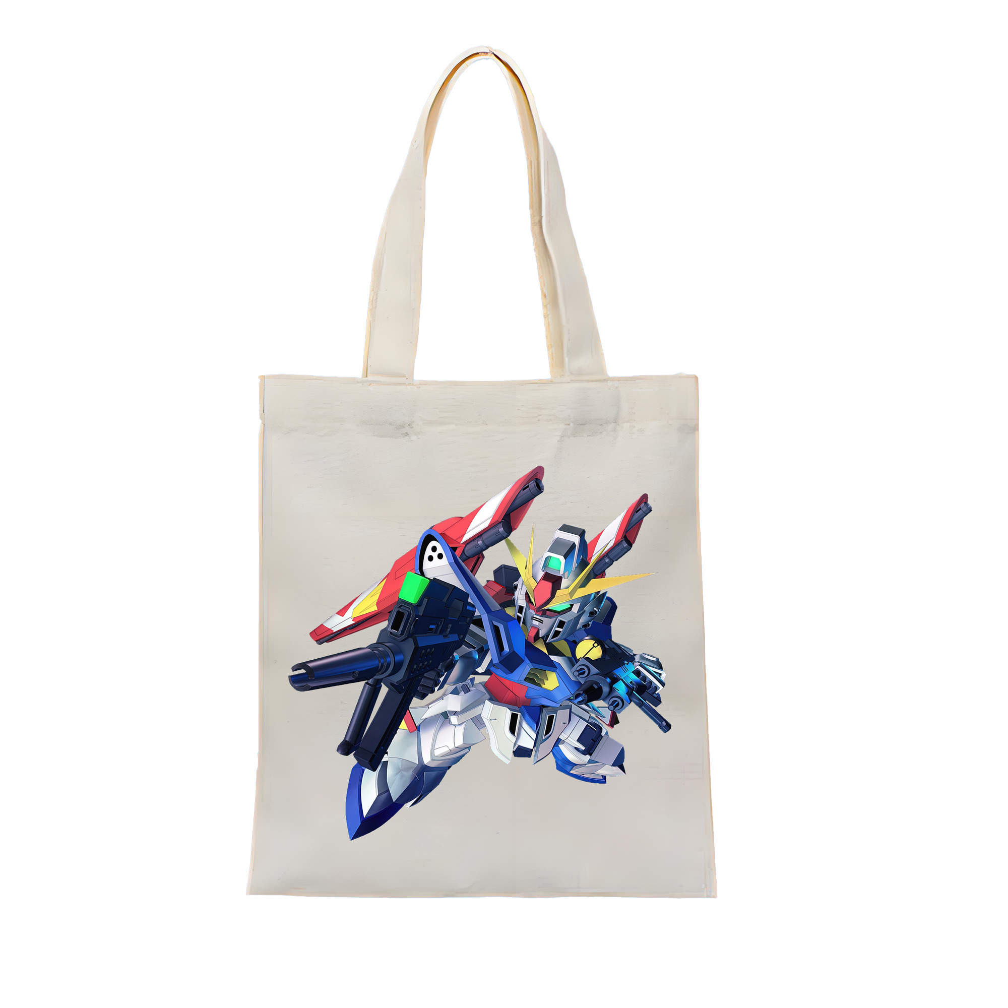 （画像用） 機動戦士ガンダム Mobile Suit Gundam 縦型キャンバス生地手提げバッグ　トートバッグ