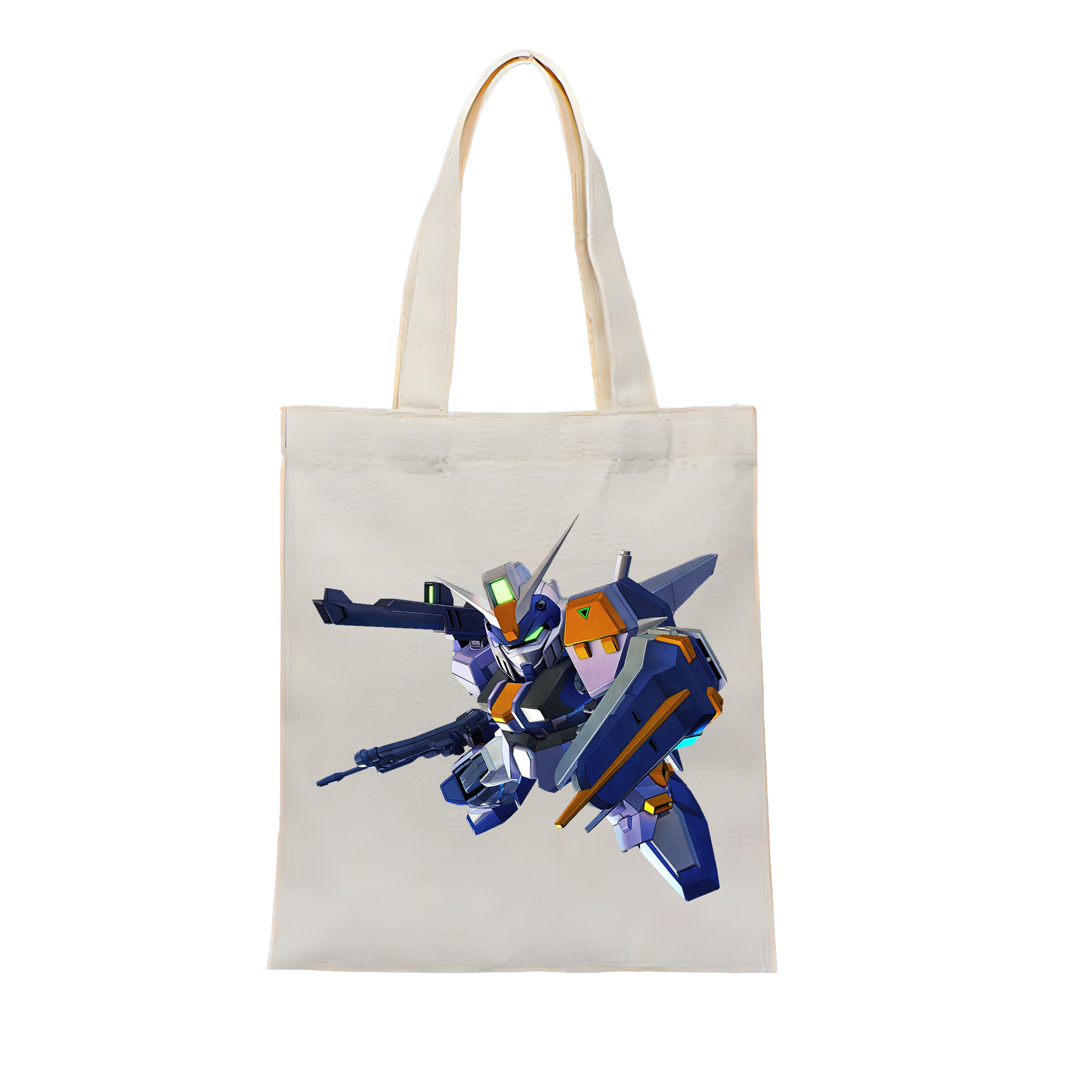 （画像用） 機動戦士ガンダム Mobile Suit Gundam 縦型キャンバス生地手提げバッグ　トートバッグ