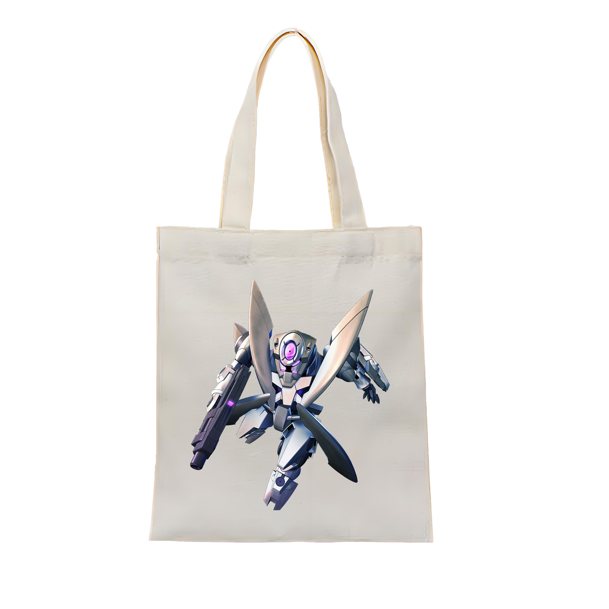 （画像用） 機動戦士ガンダム Mobile Suit Gundam 縦型キャンバス生地手提げバッグ　トートバッグ