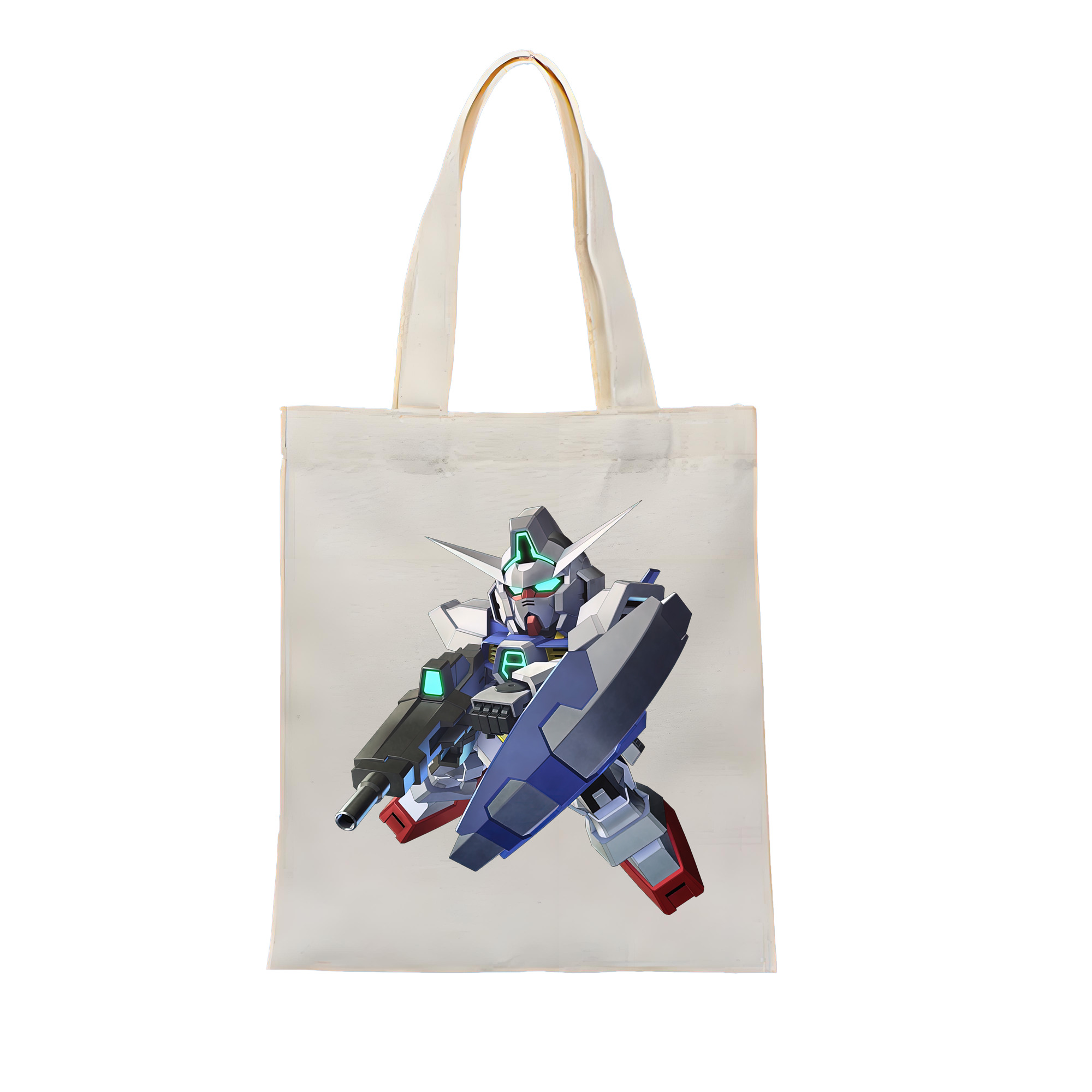 （画像用） 機動戦士ガンダム Mobile Suit Gundam 縦型キャンバス生地手提げバッグ　トートバッグ