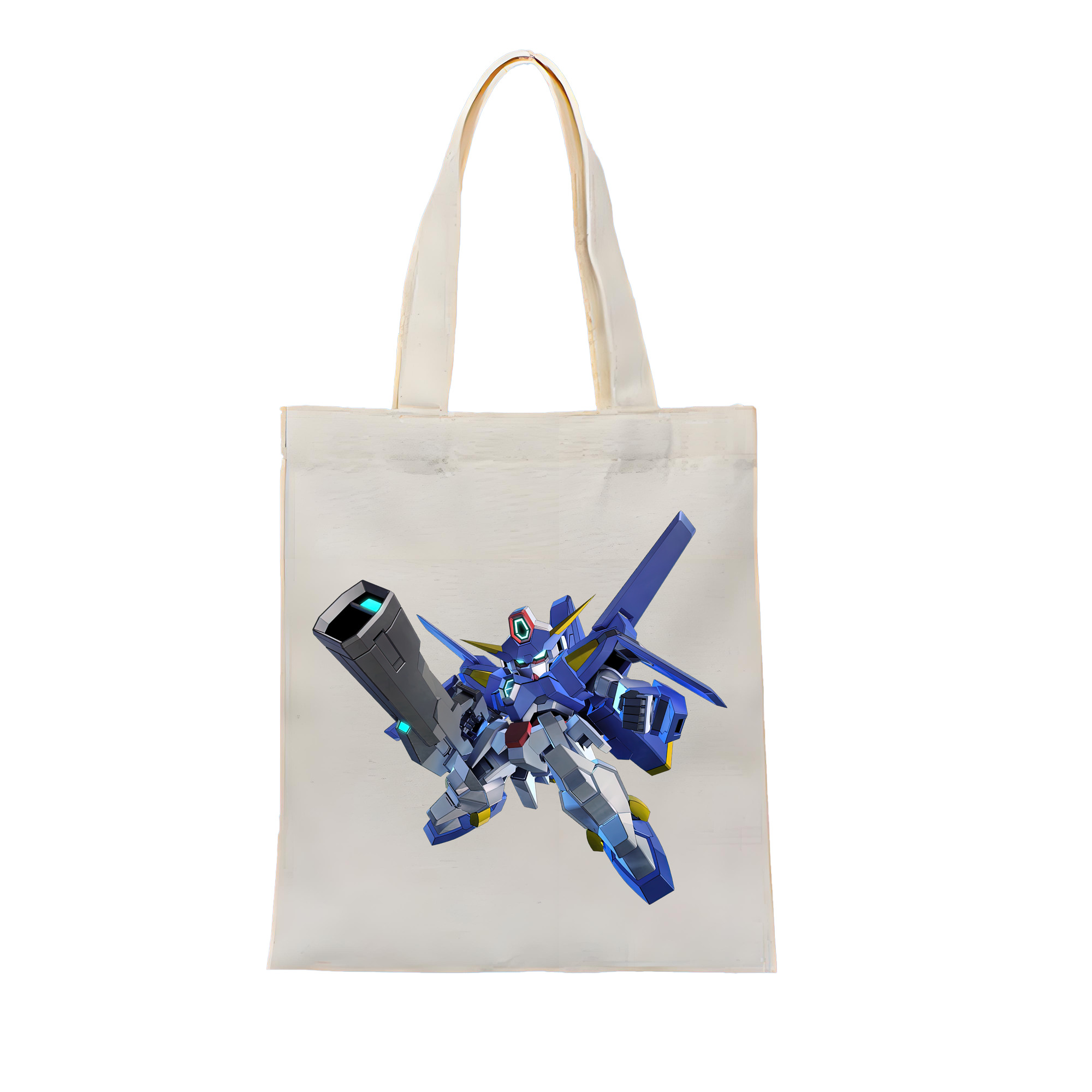 （画像用） 機動戦士ガンダム Mobile Suit Gundam 縦型キャンバス生地手提げバッグ　トートバッグ