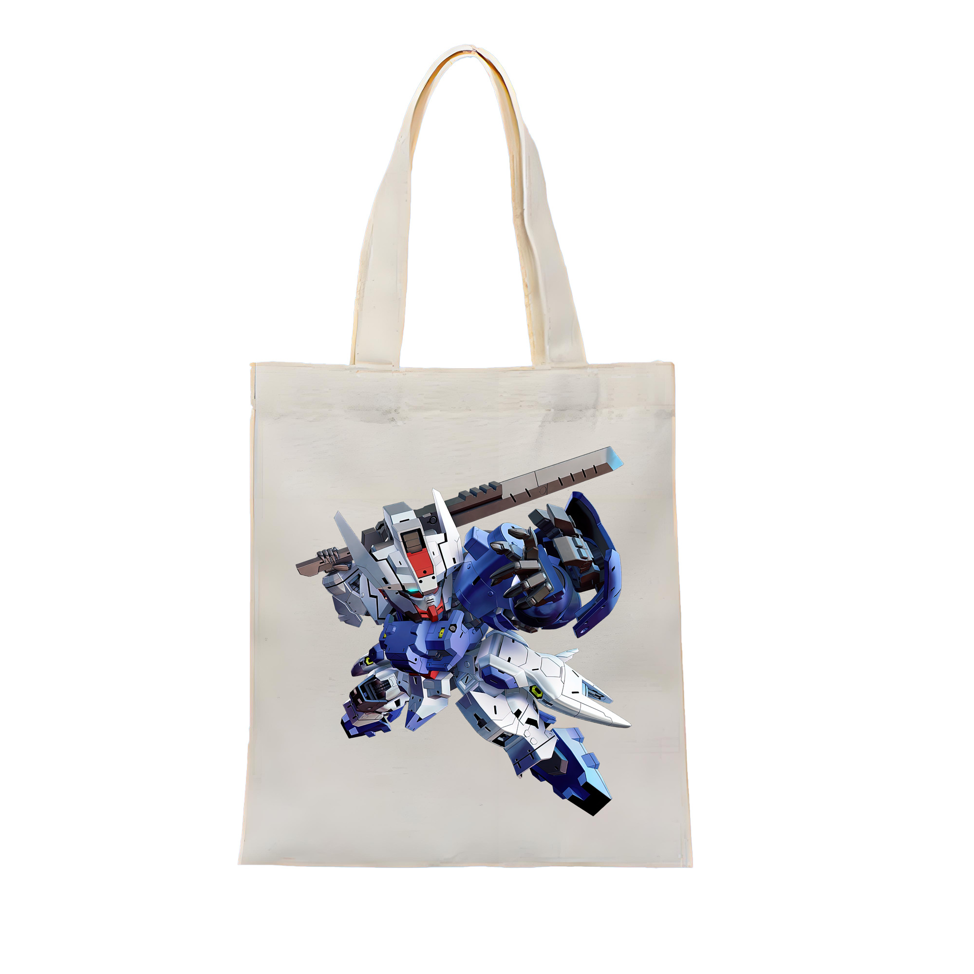 （画像用） 機動戦士ガンダム Mobile Suit Gundam 縦型キャンバス生地手提げバッグ　トートバッグ