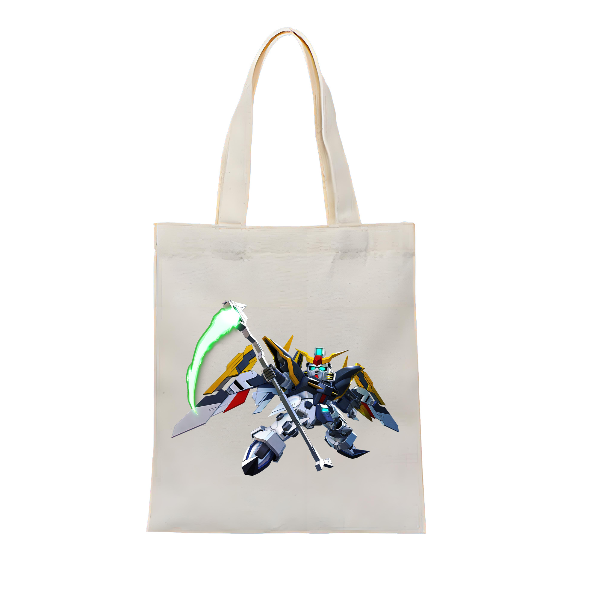 （画像用） 機動戦士ガンダム Mobile Suit Gundam 縦型キャンバス生地手提げバッグ　トートバッグ