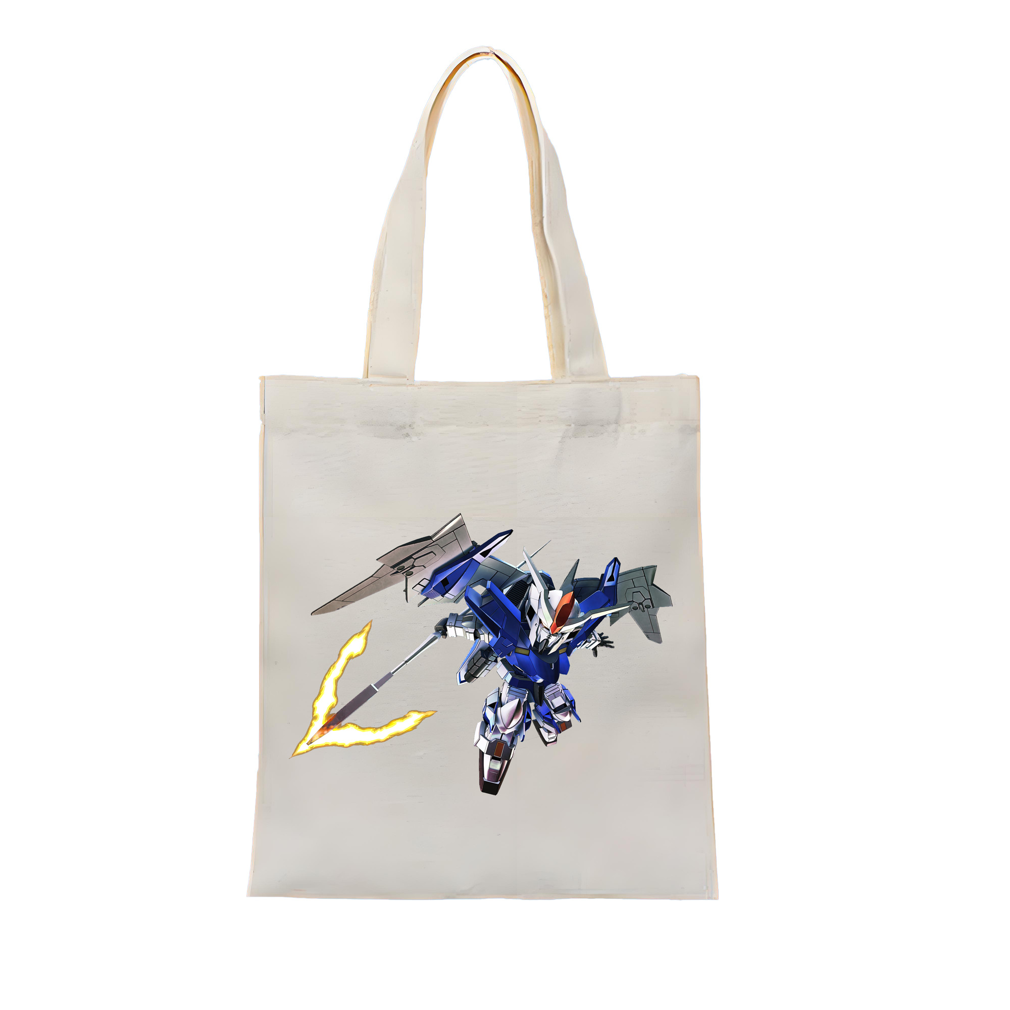 （画像用） 機動戦士ガンダム Mobile Suit Gundam 縦型キャンバス生地手提げバッグ　トートバッグ