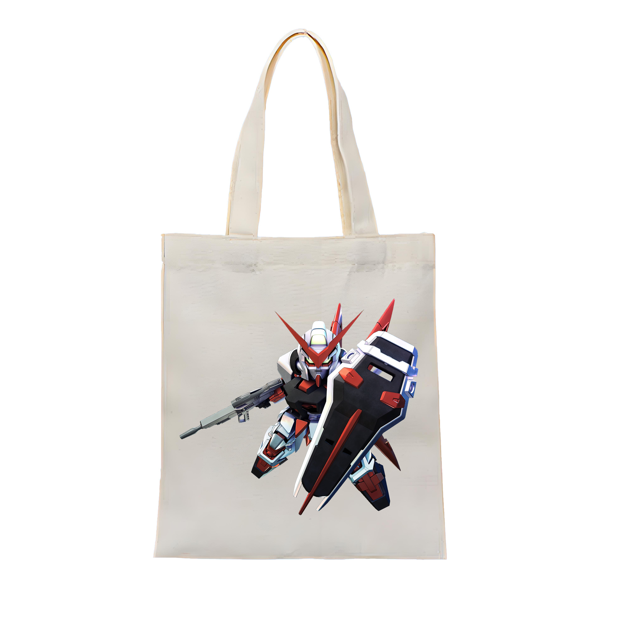 （画像用） 機動戦士ガンダム Mobile Suit Gundam 縦型キャンバス生地手提げバッグ　トートバッグ
