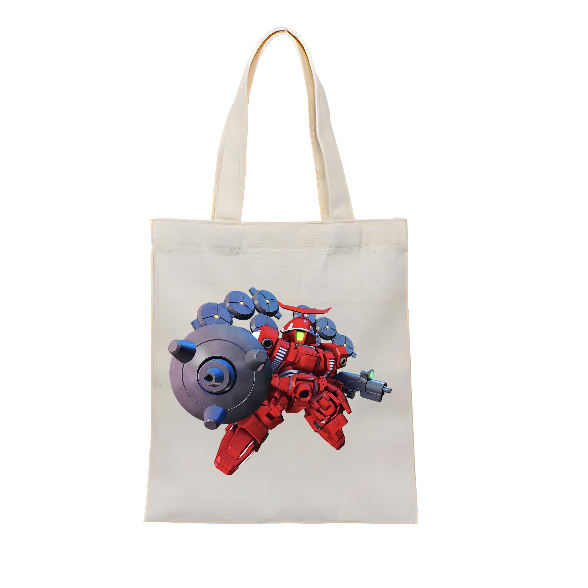 （画像用） 機動戦士ガンダム Mobile Suit Gundam 縦型キャンバス生地手提げバッグ　トートバッグ