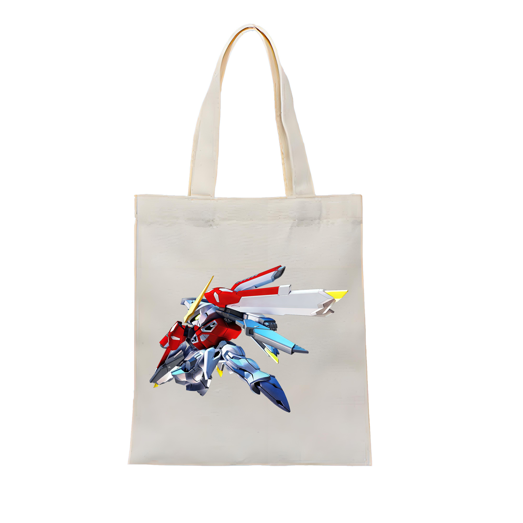 （画像用） 機動戦士ガンダム Mobile Suit Gundam 縦型キャンバス生地手提げバッグ　トートバッグ
