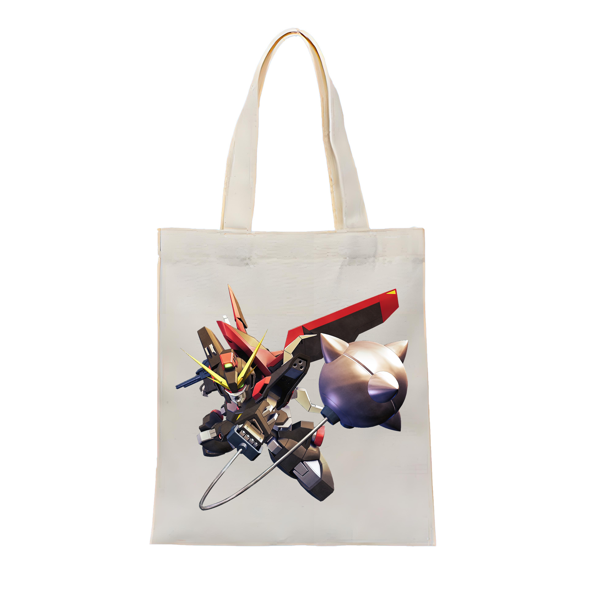 （画像用） 機動戦士ガンダム Mobile Suit Gundam 縦型キャンバス生地手提げバッグ　トートバッグ