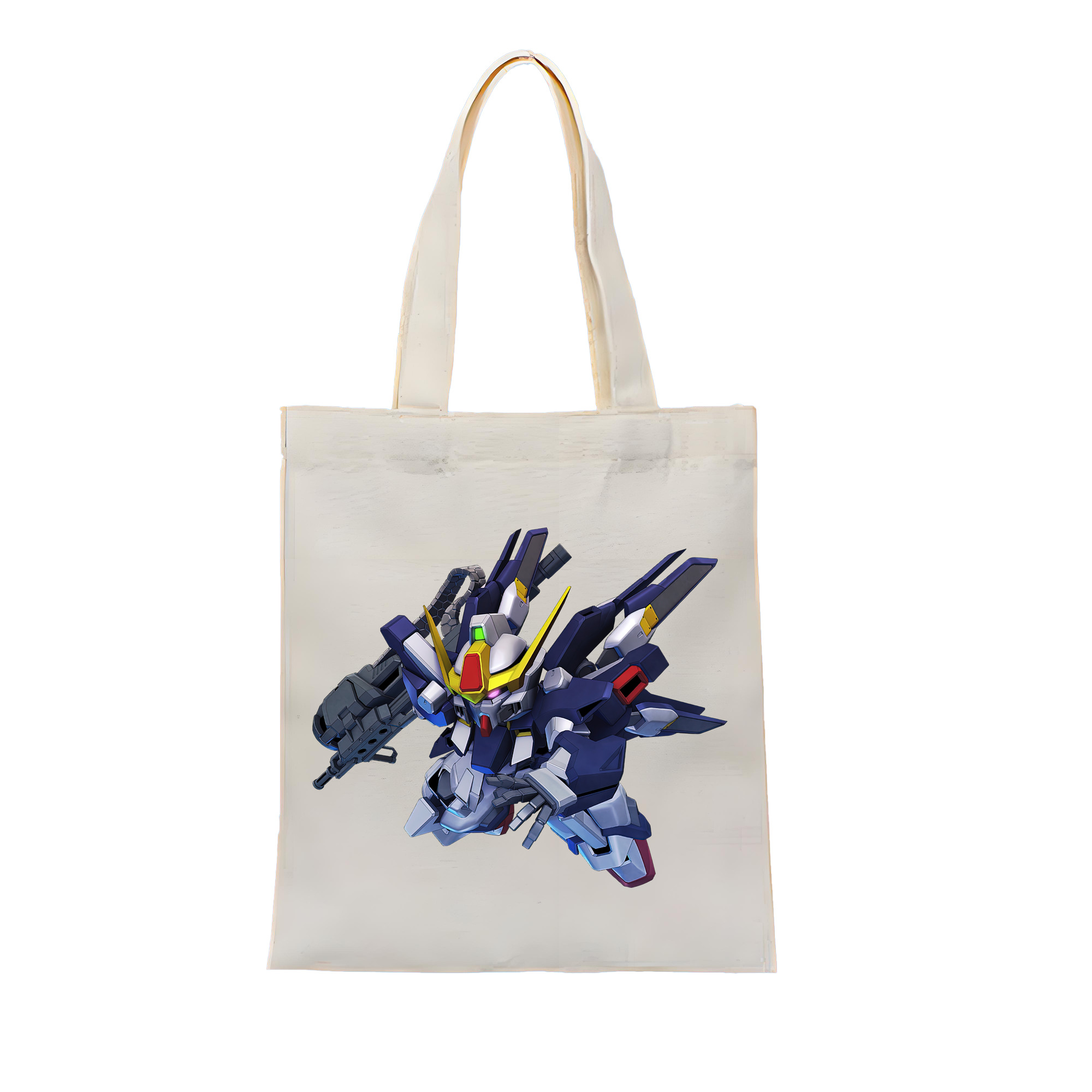 （画像用） 機動戦士ガンダム Mobile Suit Gundam 縦型キャンバス生地手提げバッグ　トートバッグ
