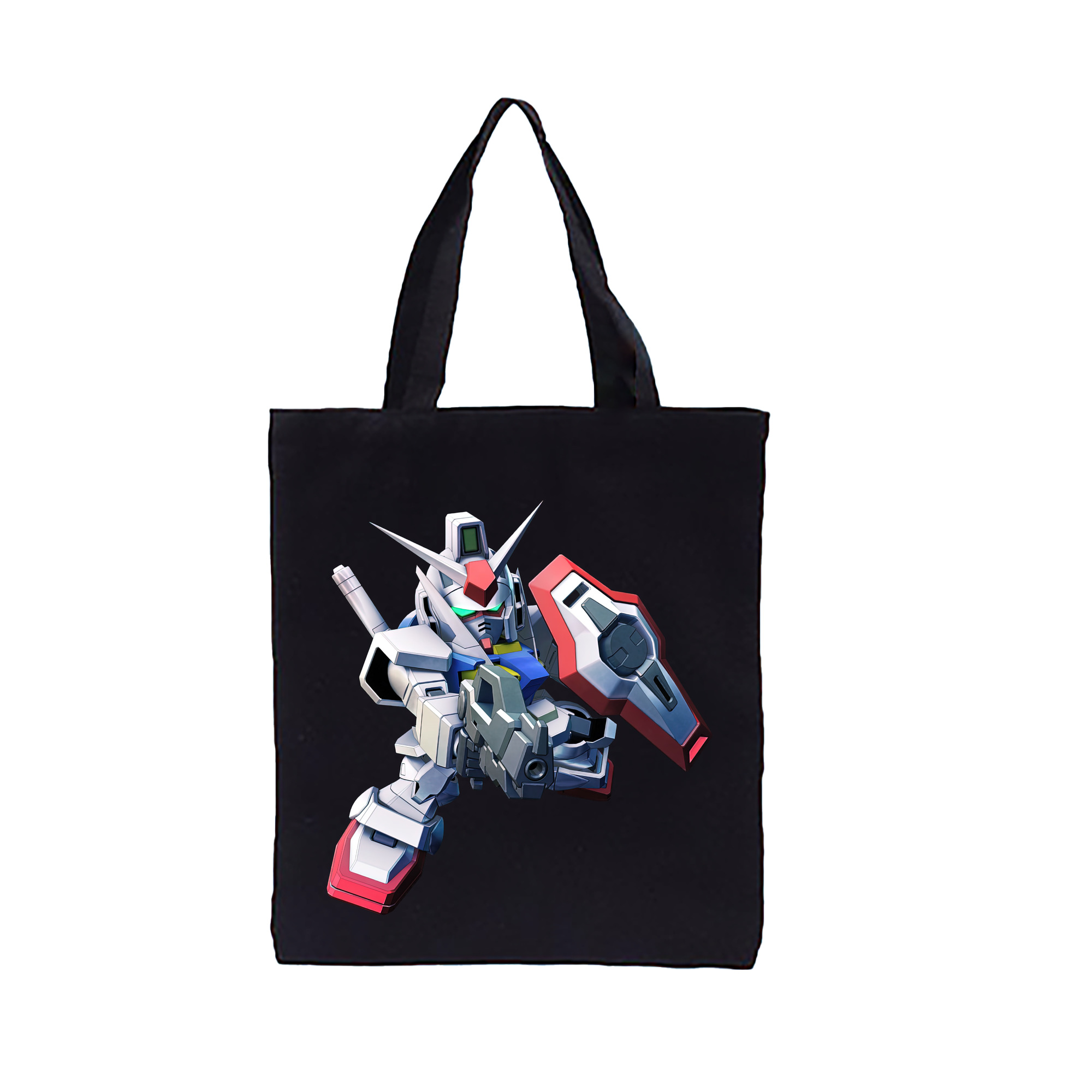 （画像用） 機動戦士ガンダム Mobile Suit Gundam 縦型キャンバス生地手提げバッグ　トートバッグ