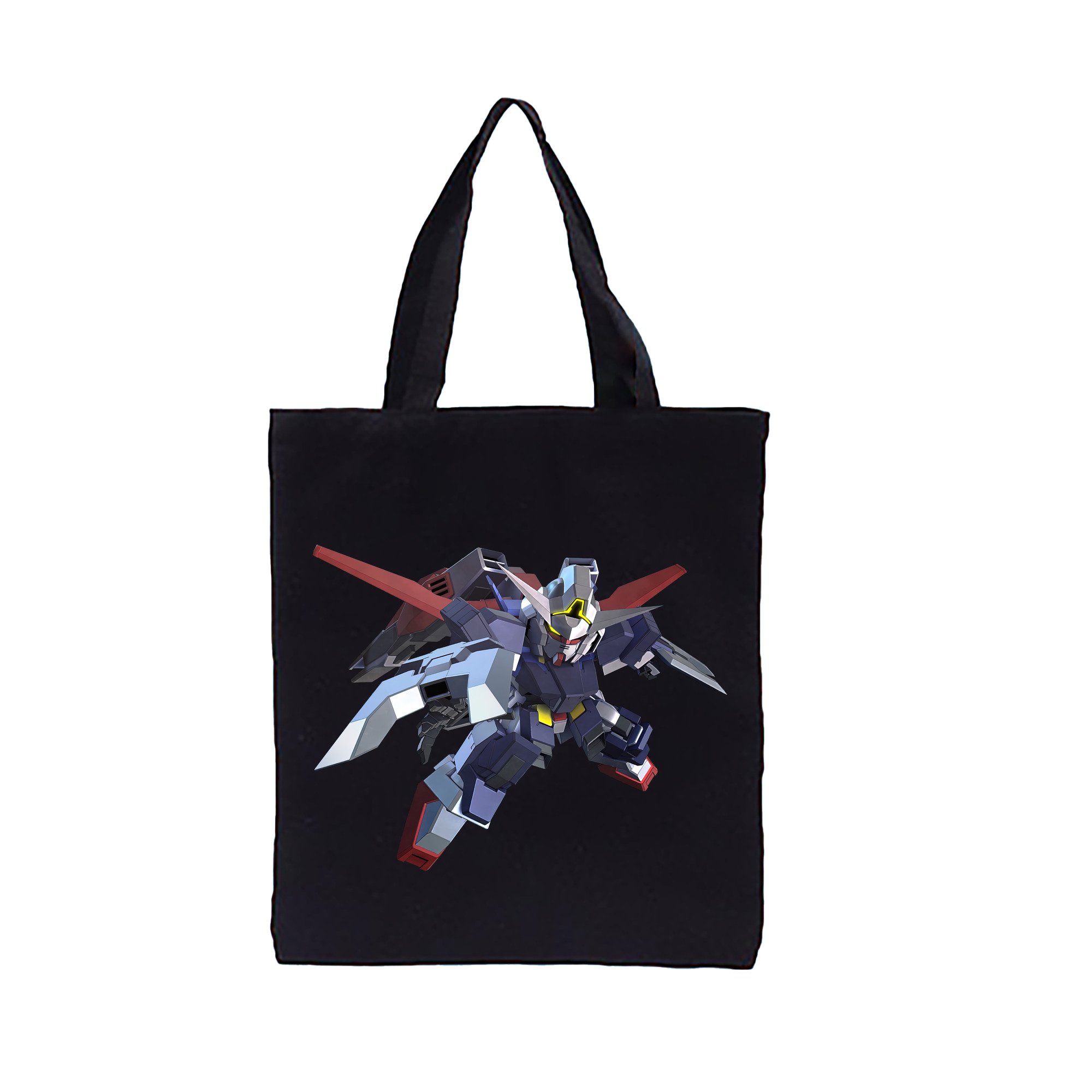 （画像用） 機動戦士ガンダム Mobile Suit Gundam 縦型キャンバス生地手提げバッグ　トートバッグ