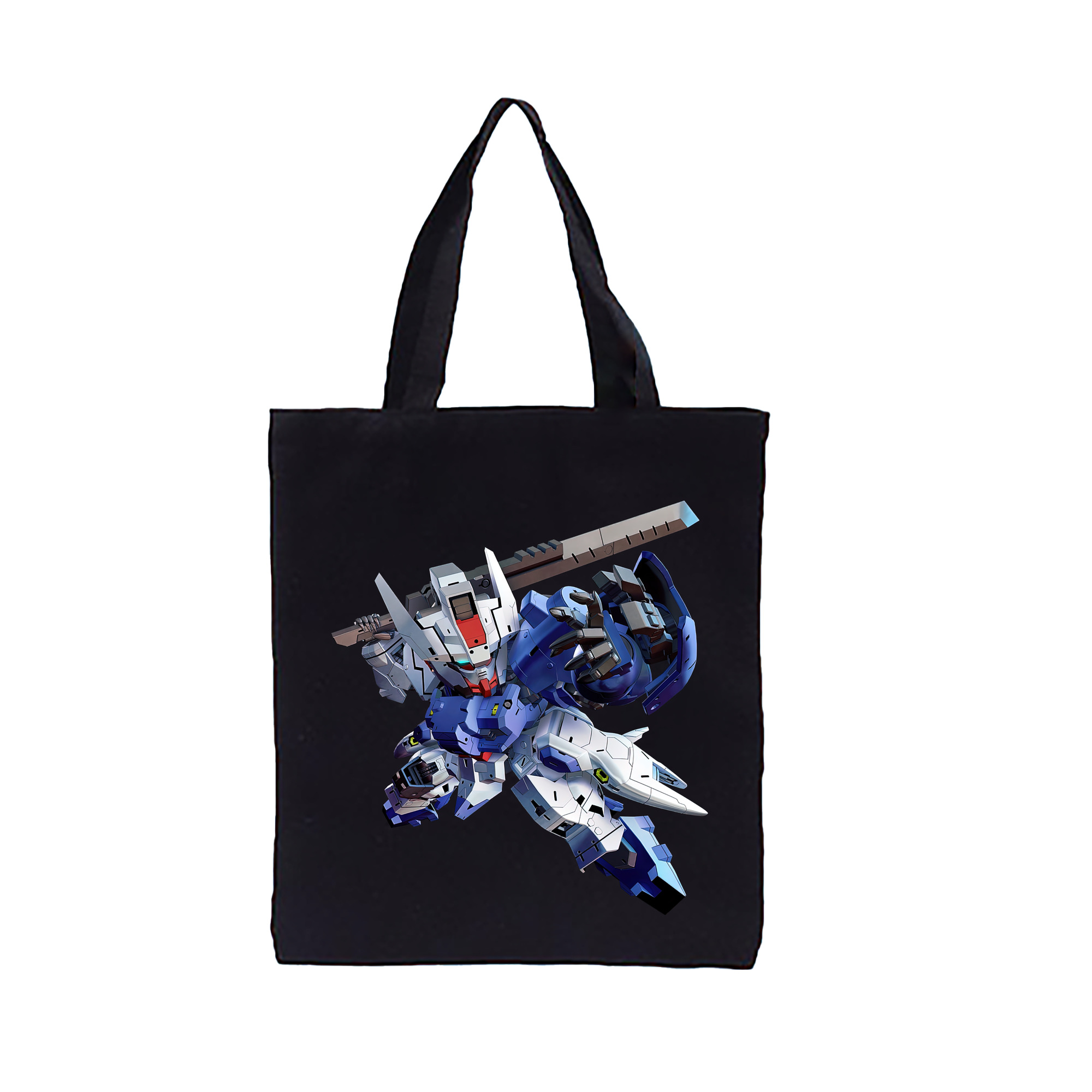 （画像用） 機動戦士ガンダム Mobile Suit Gundam 縦型キャンバス生地手提げバッグ　トートバッグ