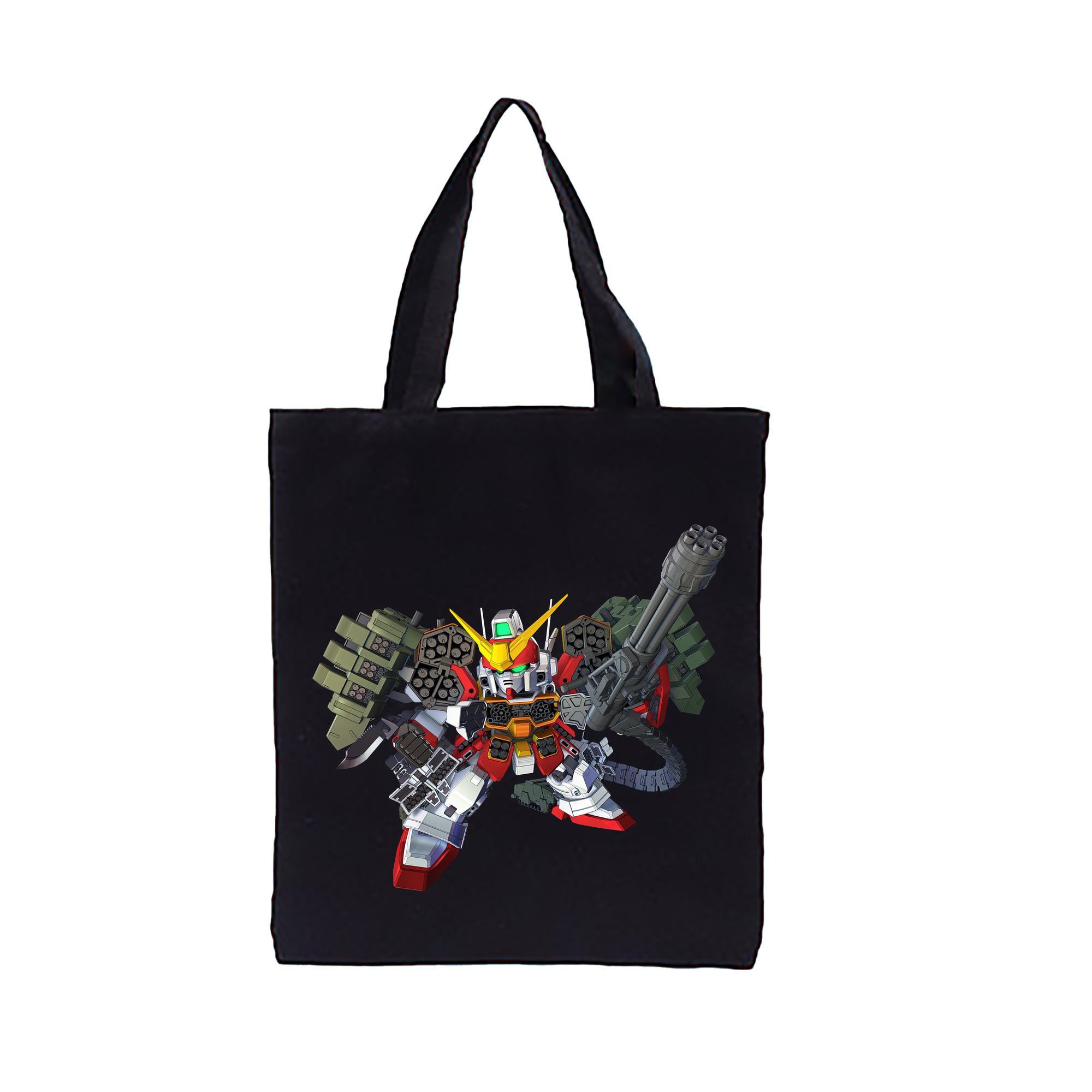 （画像用） 機動戦士ガンダム Mobile Suit Gundam 縦型キャンバス生地手提げバッグ　トートバッグ