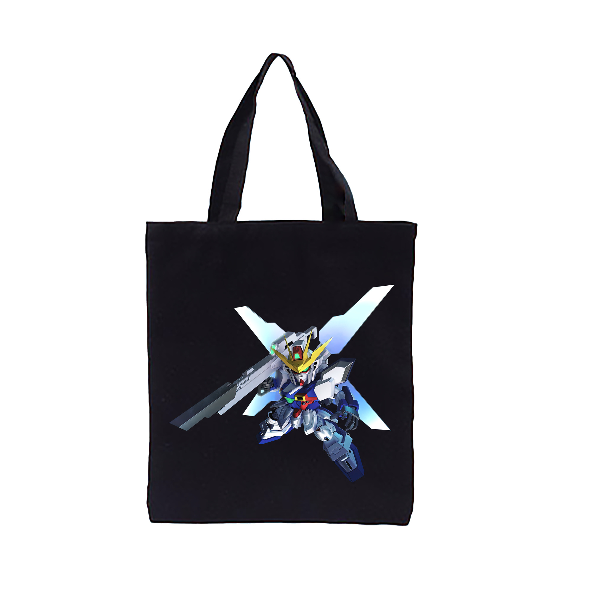 （画像用） 機動戦士ガンダム Mobile Suit Gundam 縦型キャンバス生地手提げバッグ　トートバッグ
