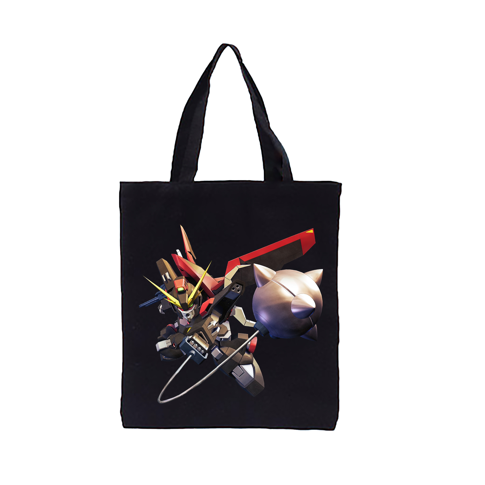 （画像用） 機動戦士ガンダム Mobile Suit Gundam 縦型キャンバス生地手提げバッグ　トートバッグ