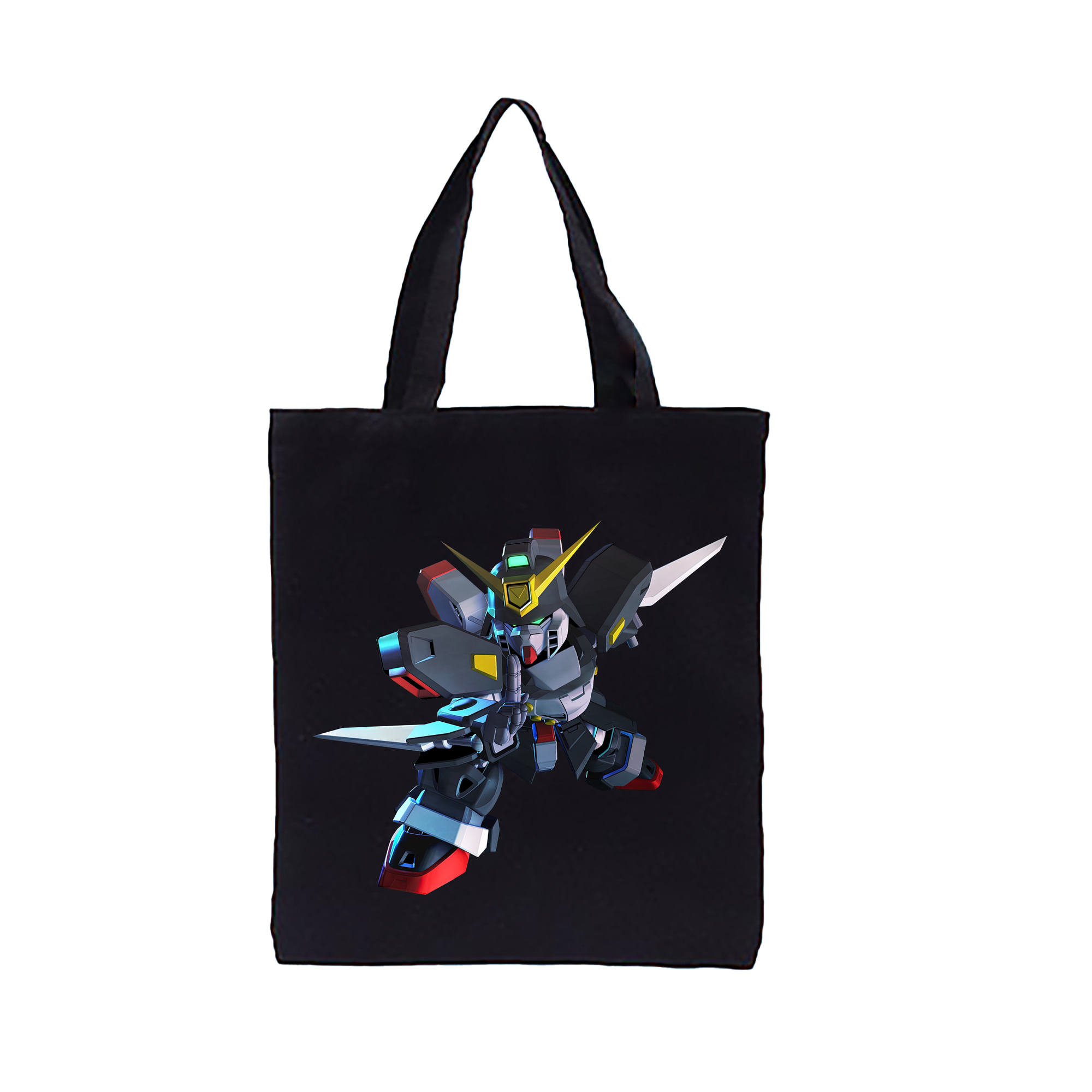 （画像用） 機動戦士ガンダム Mobile Suit Gundam 縦型キャンバス生地手提げバッグ　トートバッグ