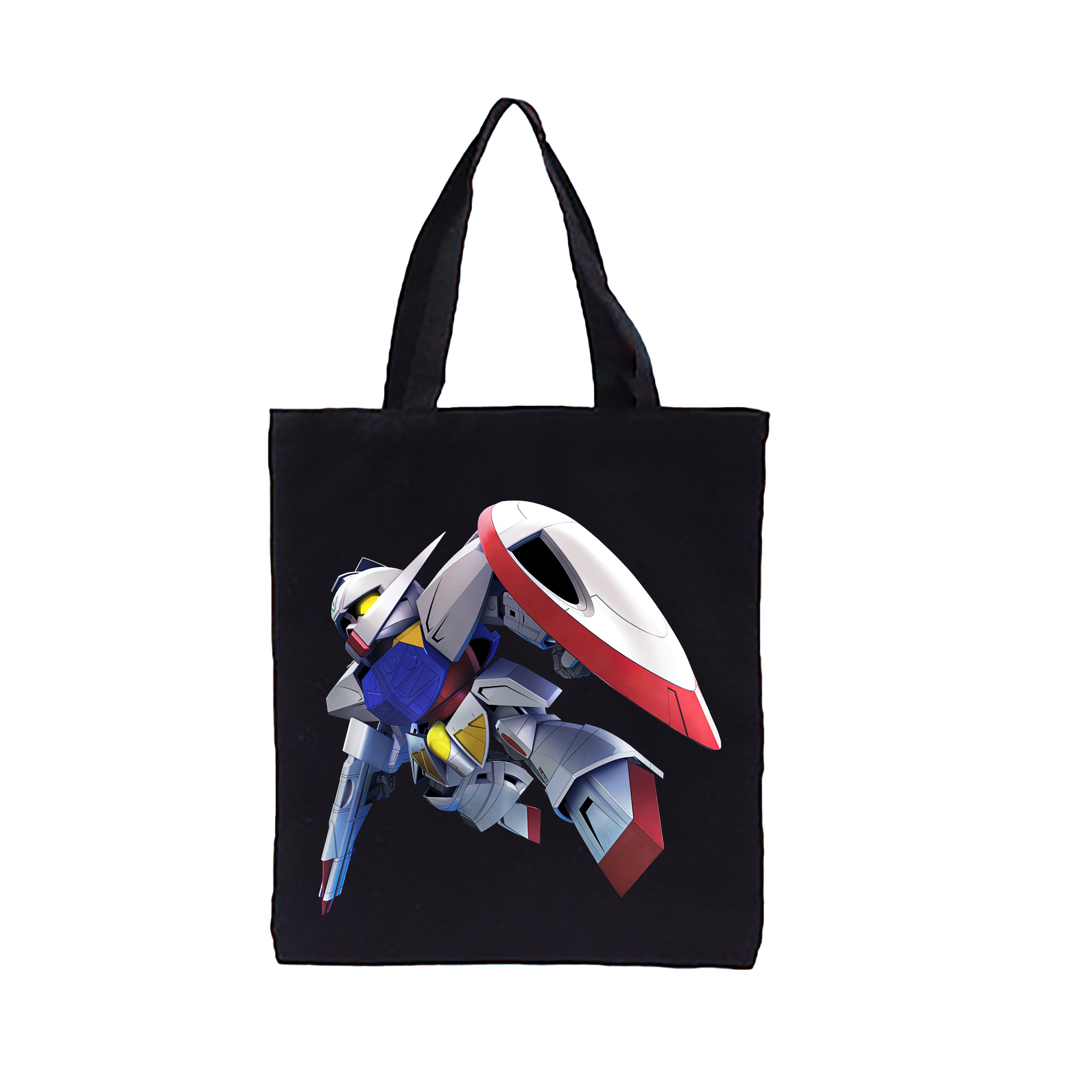 （画像用） 機動戦士ガンダム Mobile Suit Gundam 縦型キャンバス生地手提げバッグ　トートバッグ