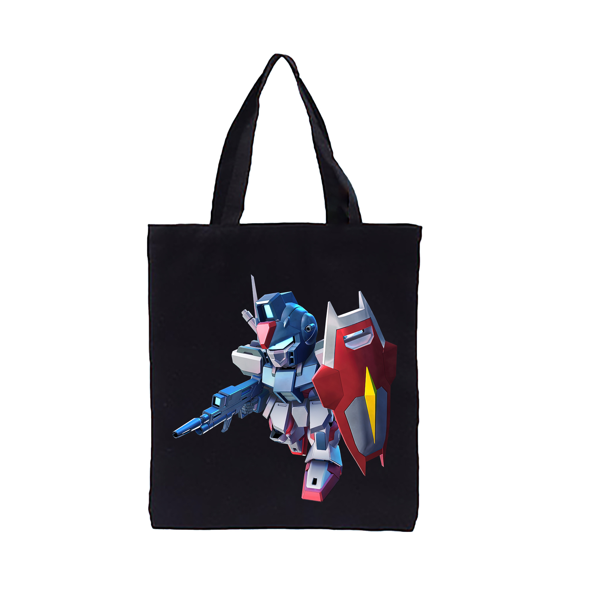 （画像用） 機動戦士ガンダム Mobile Suit Gundam 縦型キャンバス生地手提げバッグ　トートバッグ