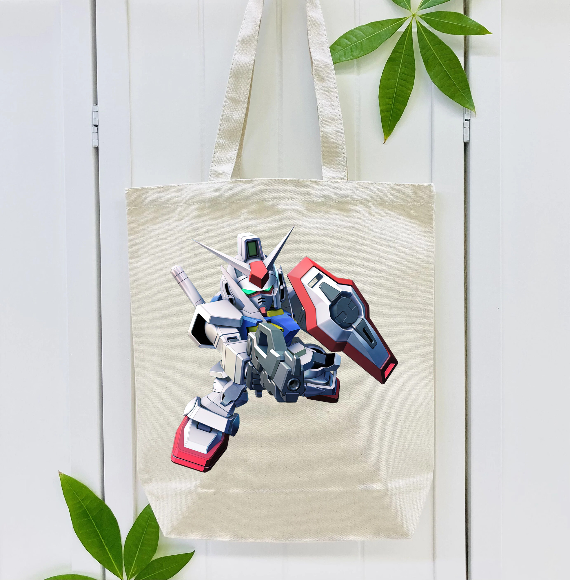 機動戦士ガンダム Mobile Suit Gundam 縦型キャンバス生地手提げバッグ　トートバッグ