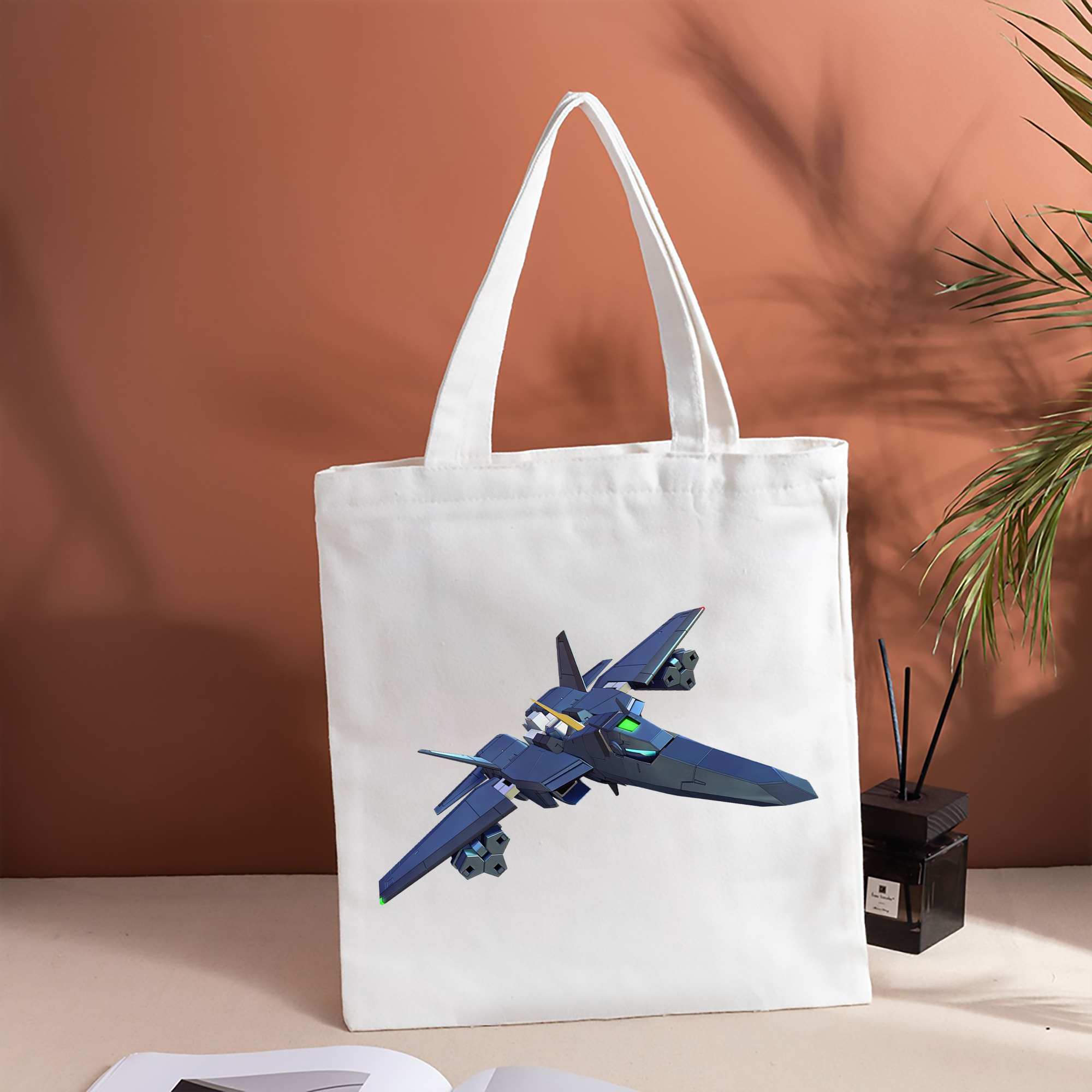 機動戦士ガンダム Mobile Suit Gundam 縦型キャンバス生地手提げバッグ　トートバッグ