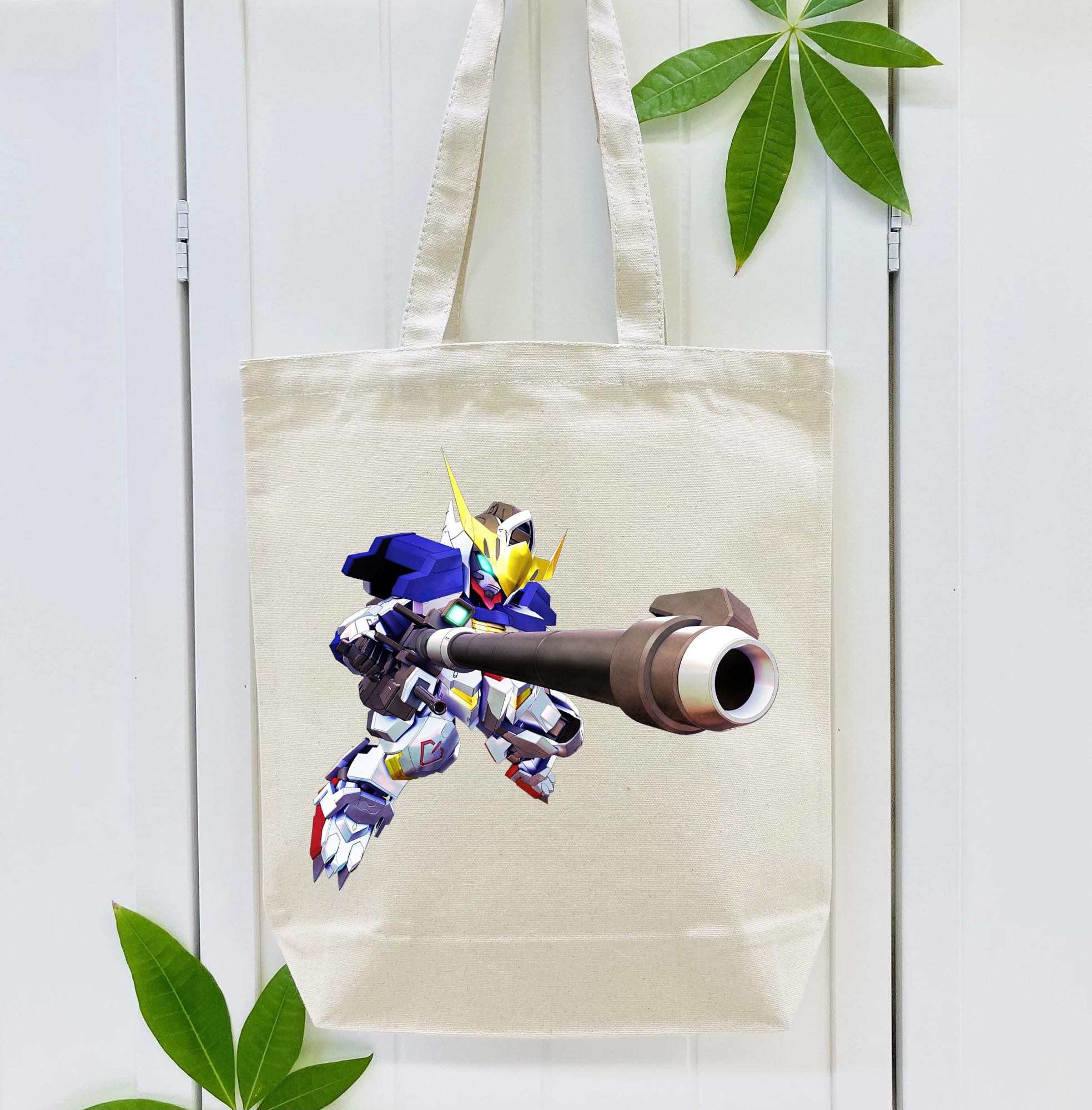 機動戦士ガンダム Mobile Suit Gundam 縦型キャンバス生地手提げバッグ　トートバッグ